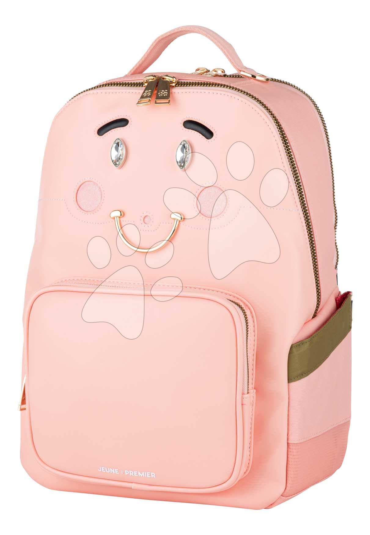Školská taška batoh New Bobbie BFF Pink Jeune Premier ergonomická luxusné prevedenie 42*30 cm