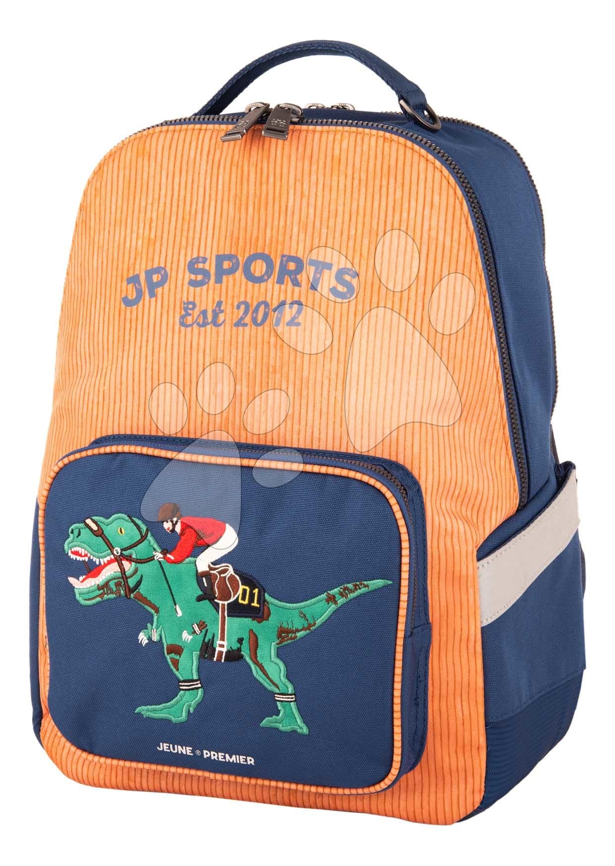 Školská taška batoh New Bobbie Polo Dino Jeune Premier ergonomická luxusné prevedenie 42*30 cm