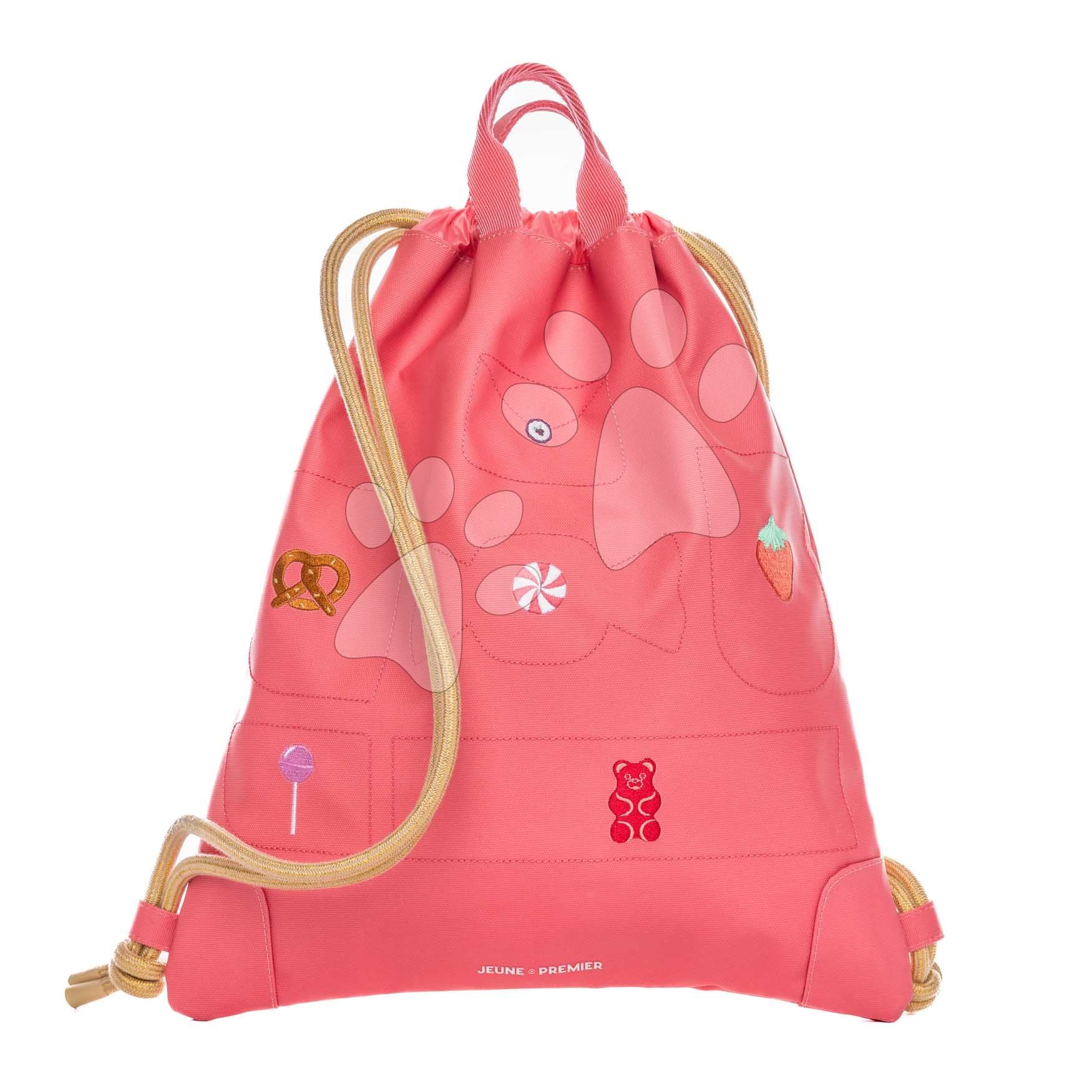 Školský vak na telocvik a prezuvky City Bag Candy Jeune Premier ergonomický luxusné prevedenie 40*36 cm 1