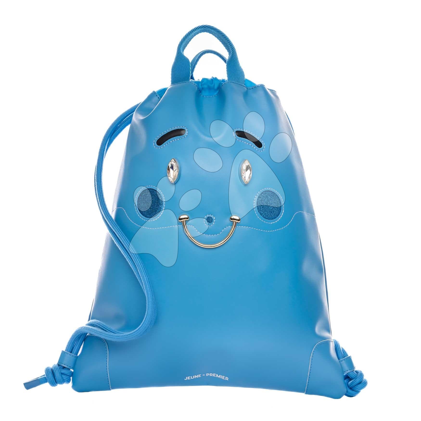 Školský vak na telocvik a prezuvky City Bag BFF Blue Jeune Premier ergonomický luxusné prevedenie 40*36 cm 1