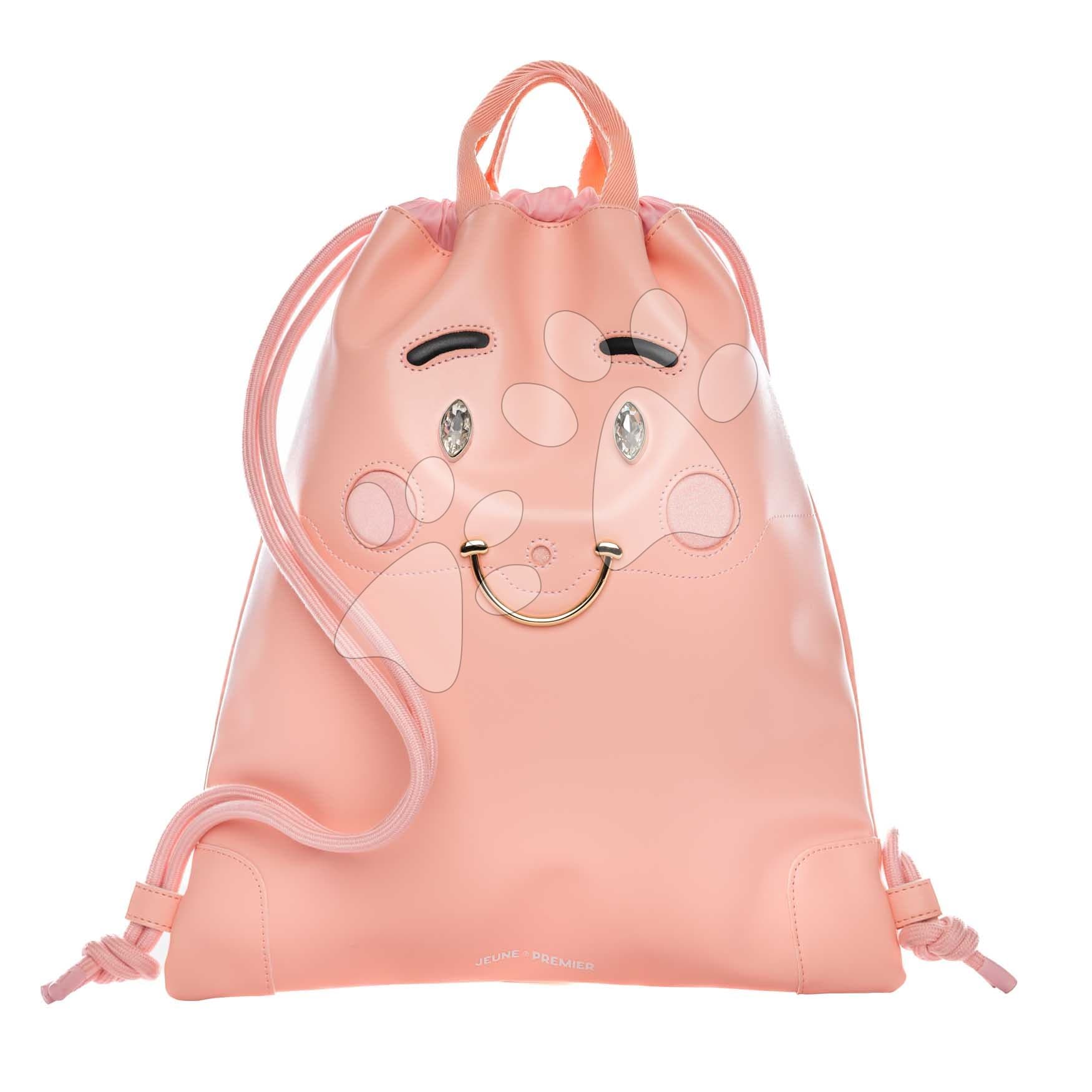 Školský vak na telocvik a prezuvky City Bag BFF Pink Jeune Premier ergonomický luxusné prevedenie 40*36 cm 1