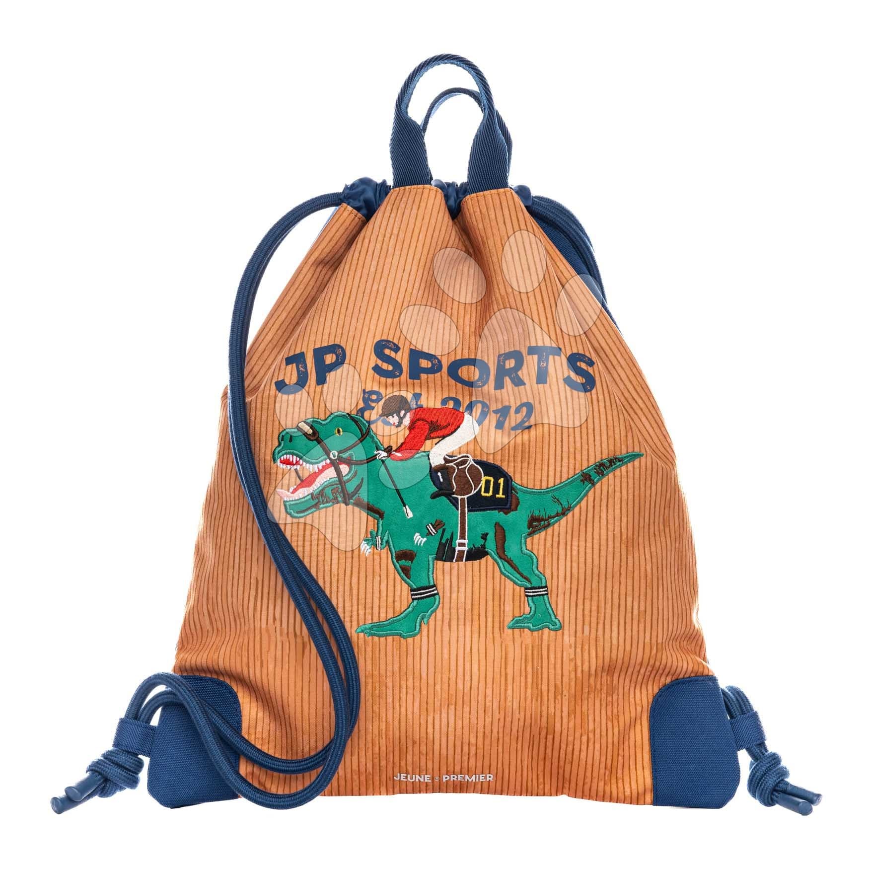 Školský vak na telocvik a prezuvky City Bag Polo Dino Jeune Premier ergonomický luxusné prevedenie 40*36 cm