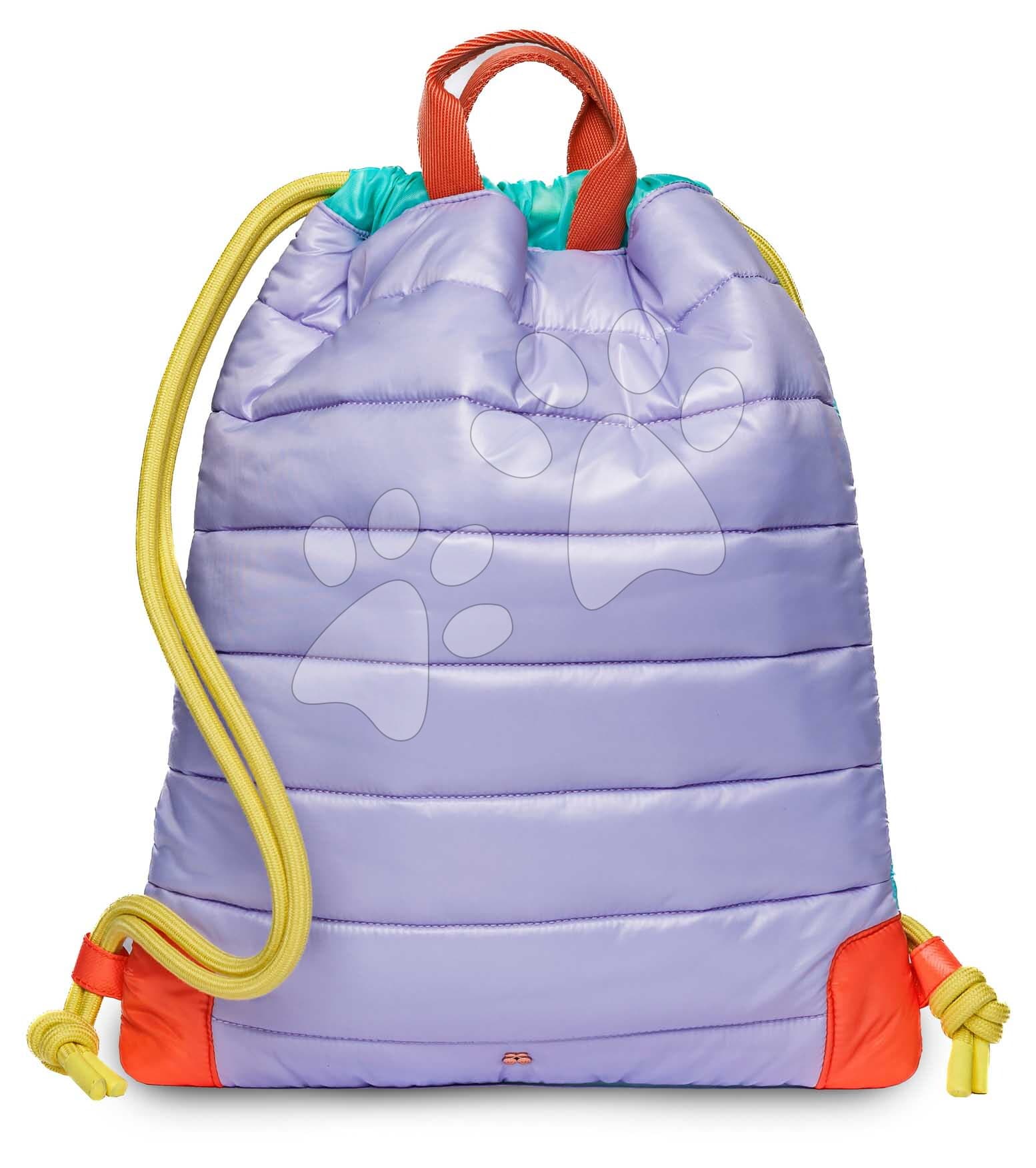 Školský vak na telocvik a prezuvky City Bag Puffer Pastel Party Jeune Premier ergonomický luxusné prevedenie 40*36 cm 1