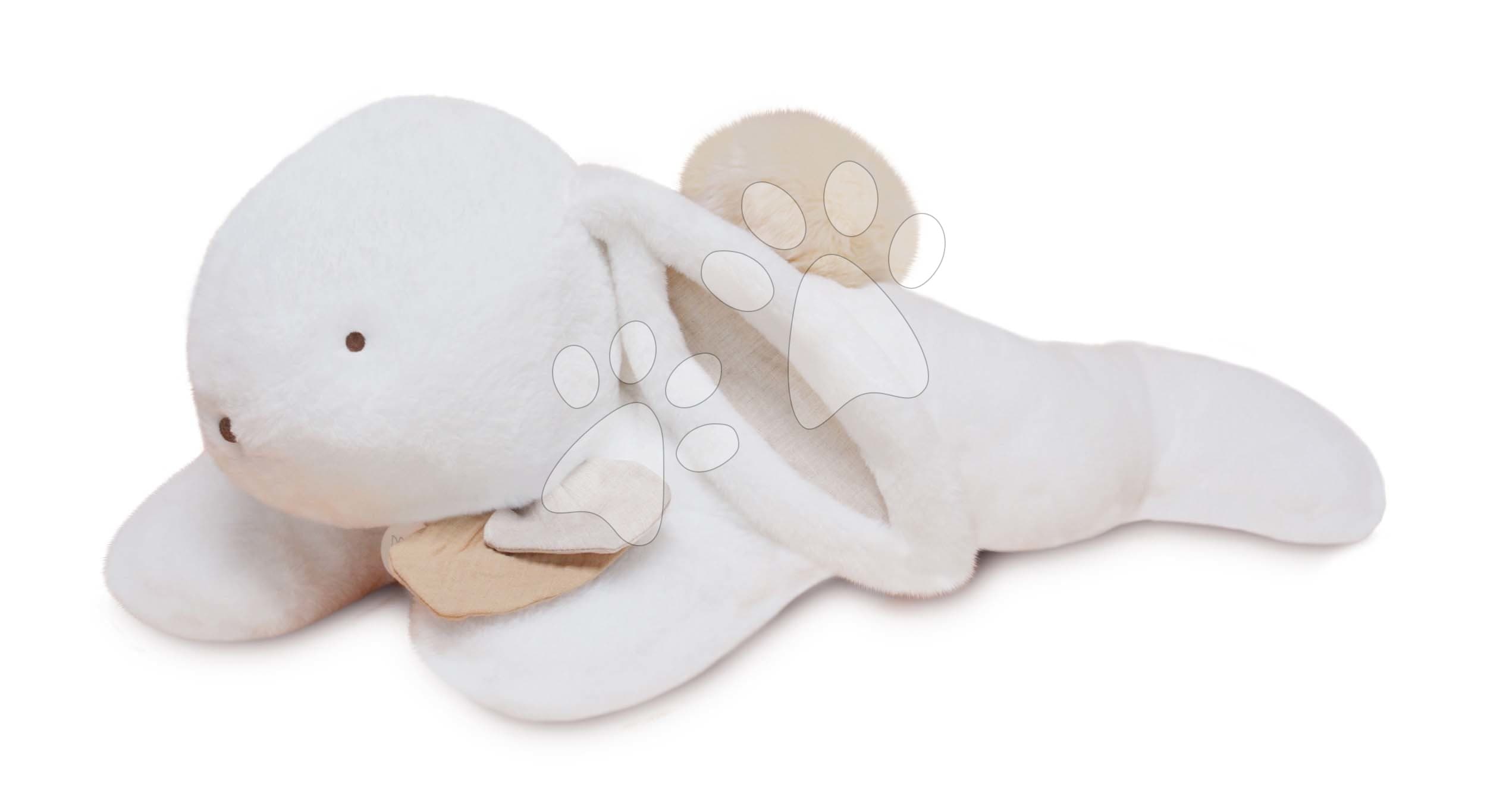 Plyšový zajac Happy Wild Doudou et Compagnie biely 65 cm od 0 mes 1
