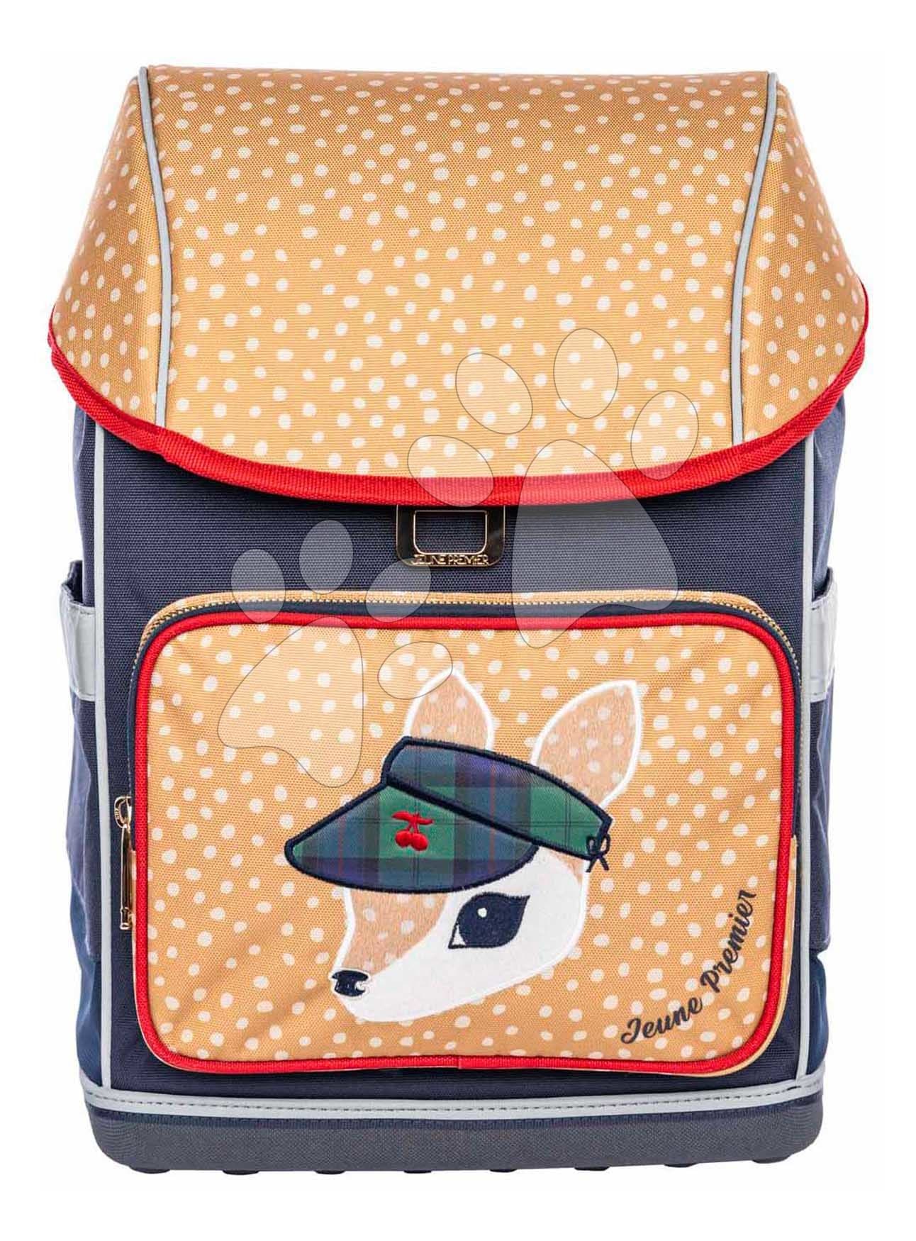 Školský batoh veľký Ergomaxx Dashing Deer Jeune Premier ergonomický luxusné prevedenie 41*27 cm