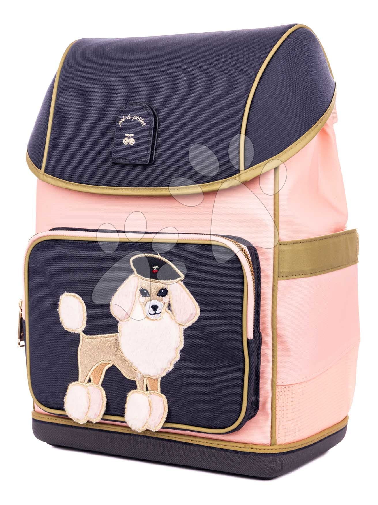 Školský batoh veľký Ergomaxx Pet-à-Porter Jeune Premier ergonomický luxusné prevedenie 41*27 cm 1