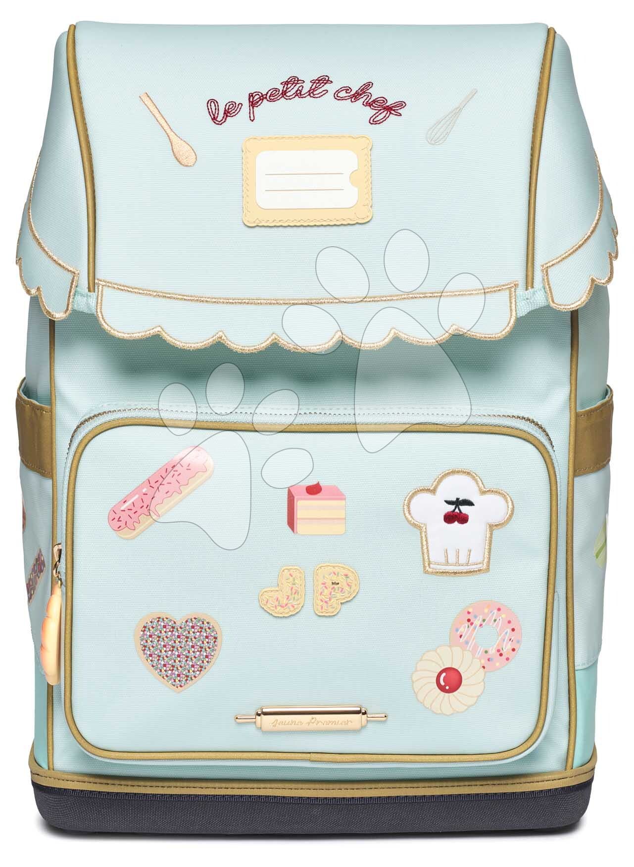 Školský batoh veľký Ergomaxx Le Petit Chef Jeune Premier ergonomický luxusné prevedenie 42*27 cm