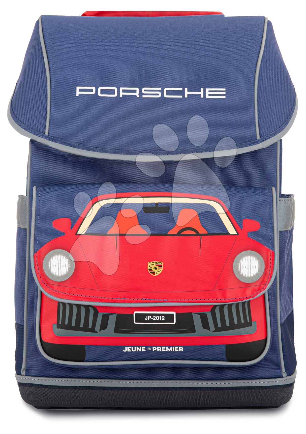 Školský batoh veľký Ergomaxx Porsche Jeune Premier ergonomický luxusné prevedenie 42*27 cm