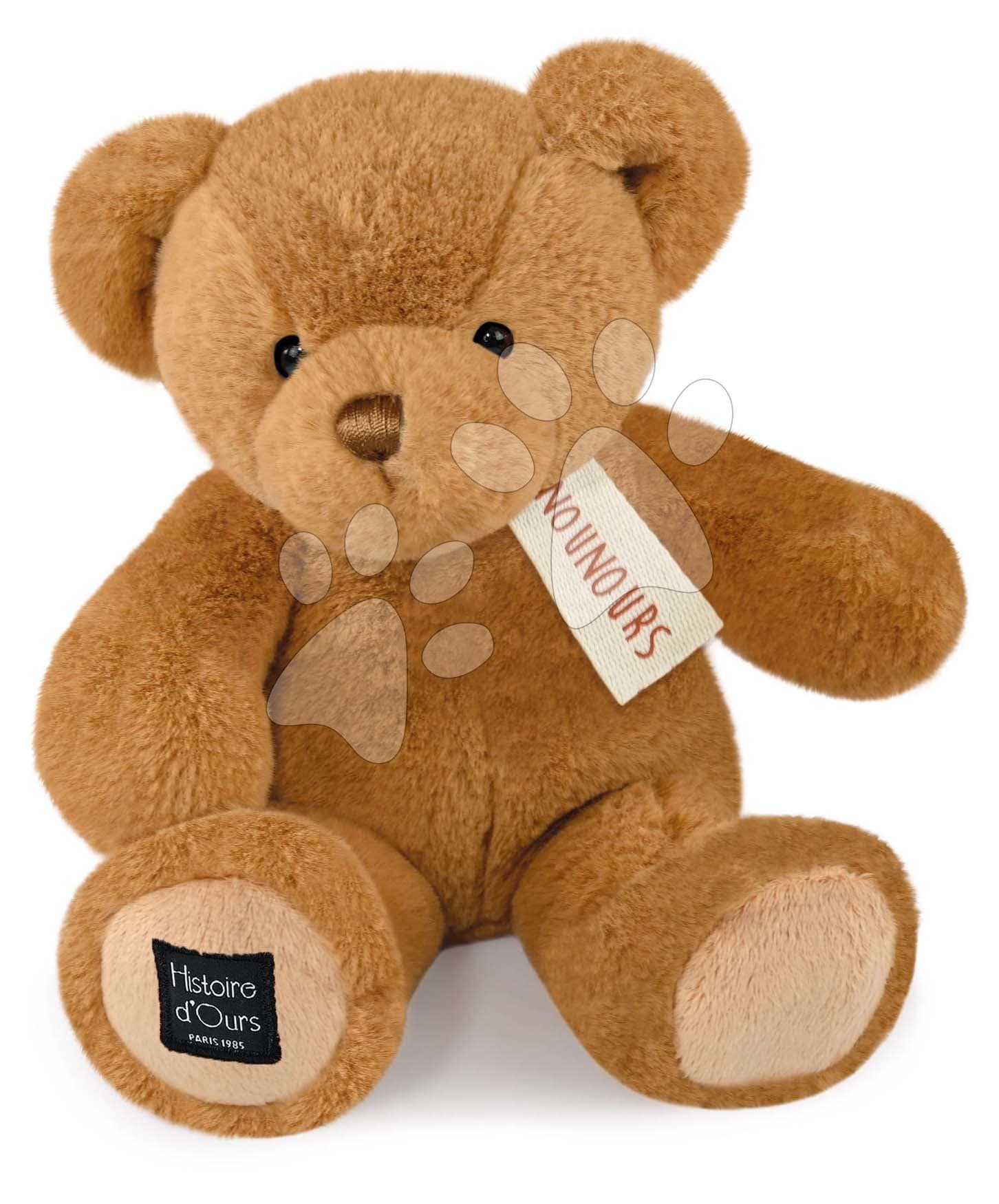 Plyšový medvedík Hazelnut Le Nounours Histoire d’ Ours hnedý 28 cm od 0 mes 1