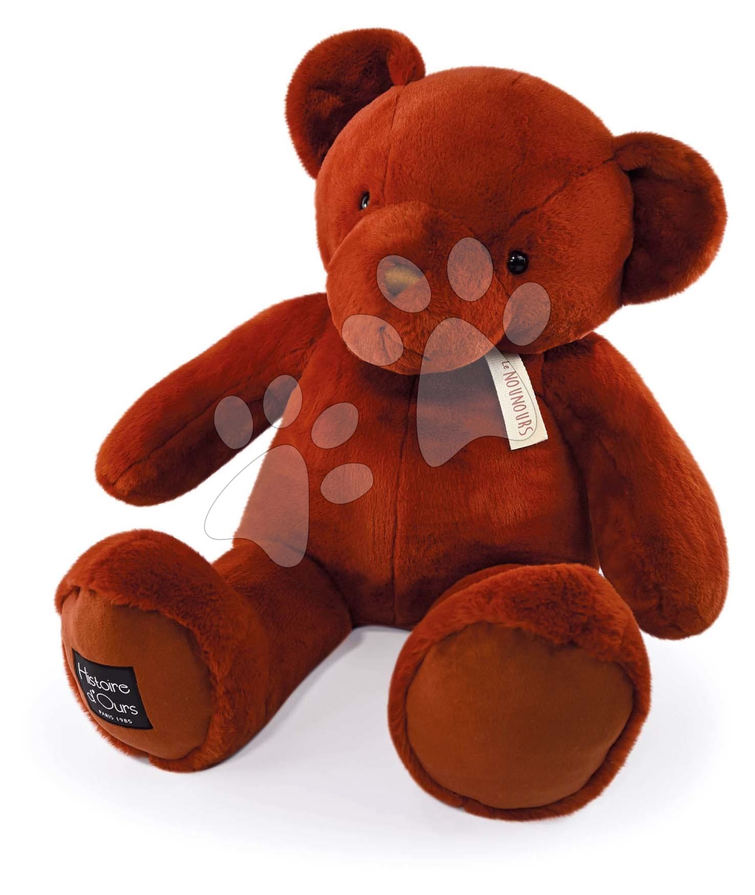 Plyšový medvedík Cinnamon Le Nounours Histoire d’ Ours škoricovohnedý 75 cm od 0 mes