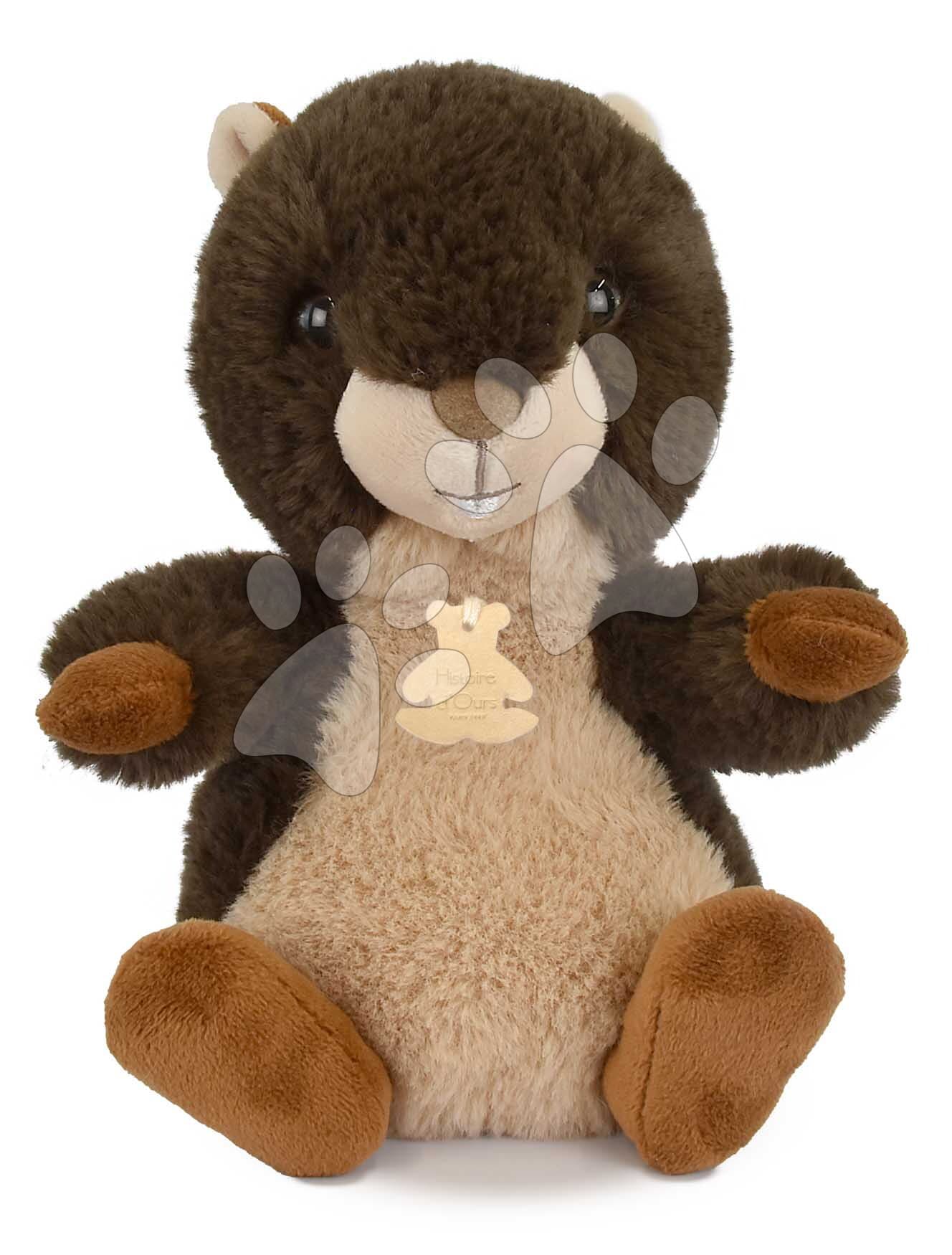 Plyšový svišť The Soft Stretch Marmot Histoire d’ Ours hnedý 20 cm od 0 mes