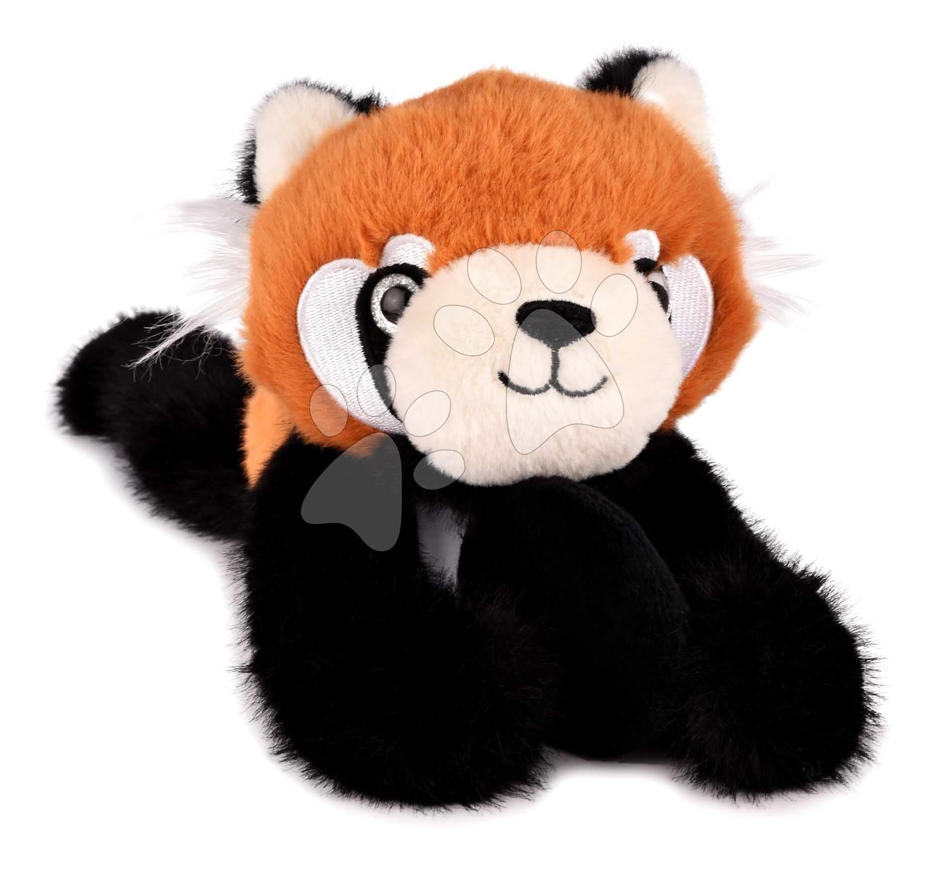 Plyšová panda červená na objímanie The Glue Pots Red Panda Magnetic Histoire d’ Ours magnetická oranžová 30 cm od 24 mes 1