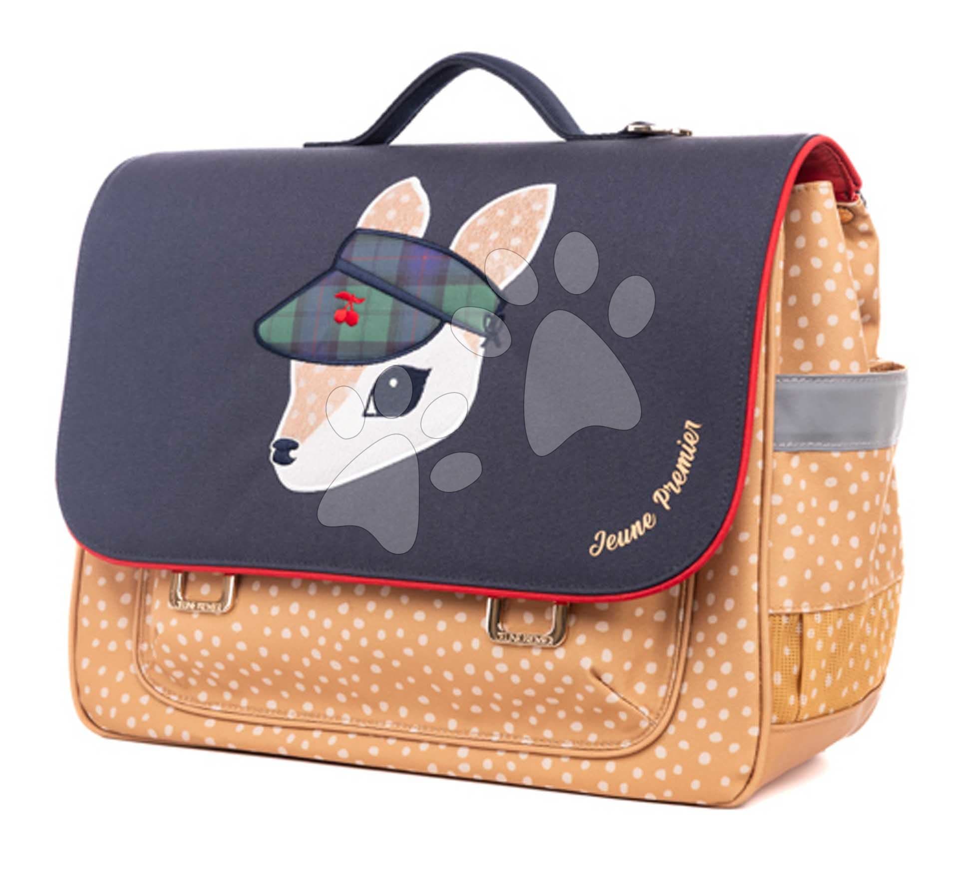 Školská aktovka It Bag Midi Dashing Deer Jeune Premier ergonomická luxusné prevedenie 30*38 cm 1