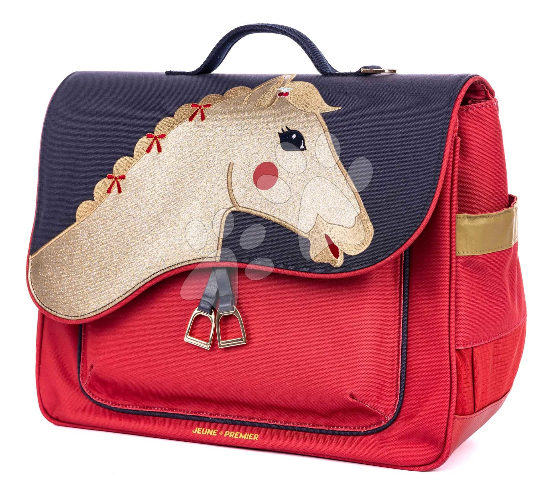 Školská aktovka It Bag Midi Saddle Bag Jeune Premier ergonomická luxusné prevedenie 30*38 cm 1