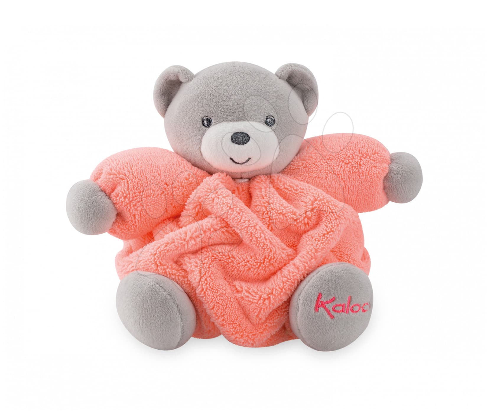 Kaloo plyšový medveď Chubby Neon 962317 oranžový
