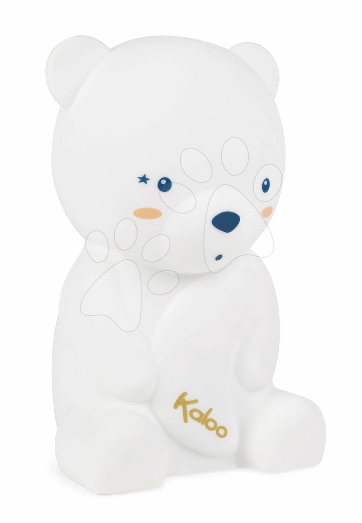 Nočné svetlo medveď My Soft Led Nightlight Home Kaloo jemné biele 18 cm od 6 mes 1