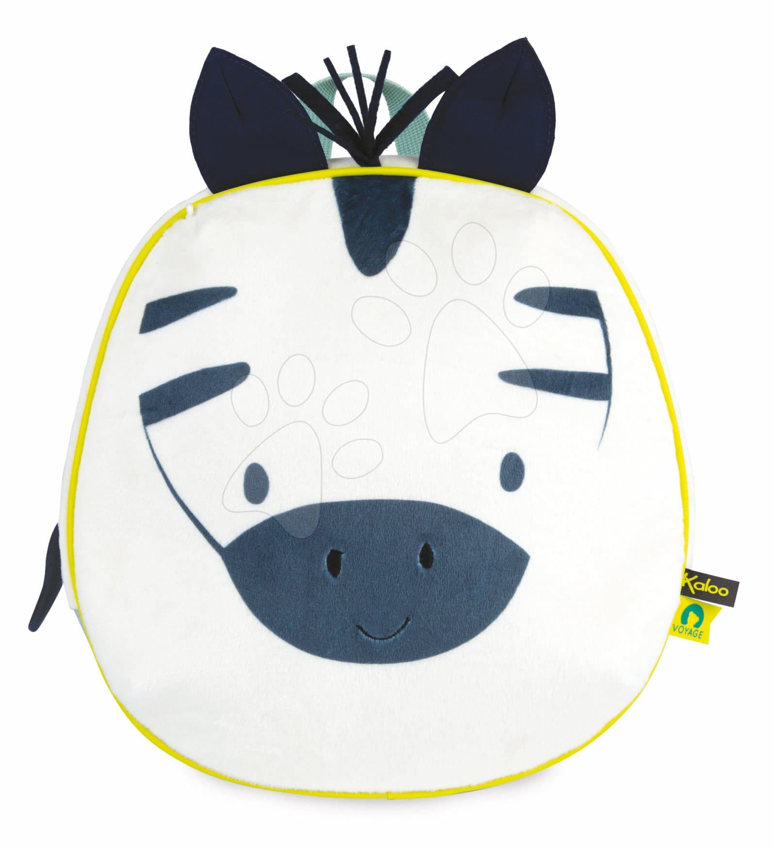 Batoh Zebra My Cuddle Backpack Home Kaloo so zipsom 26*25 cm pre deti od 2 rokov 1