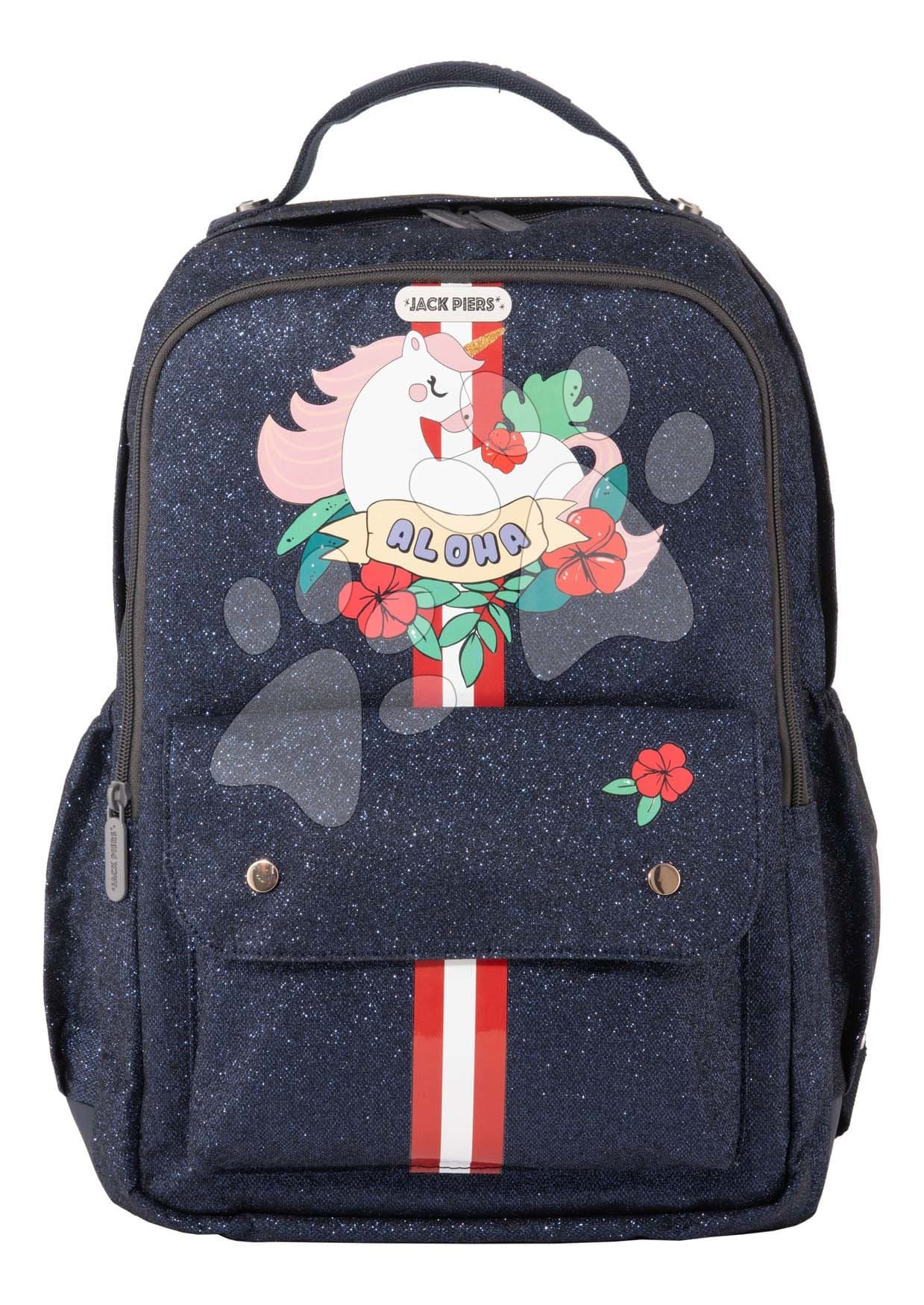 Školská taška batoh Backpack New York Aloha Jack Piers ergonomická luxusné prevedenie od 6 rokov 36*13*29 cm