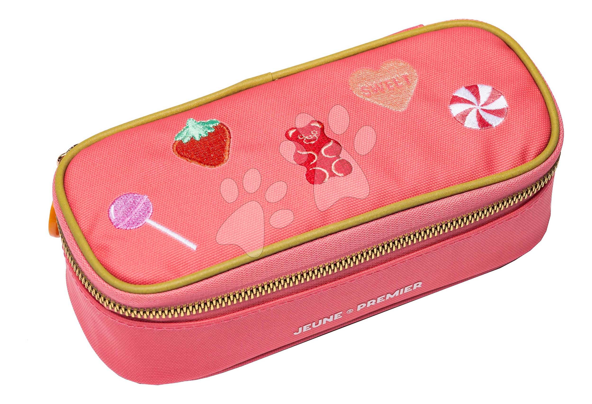 Školský peračník Pencil Box Candy Jeune Premier ergonomický luxusné prevedenie 22*7 cm