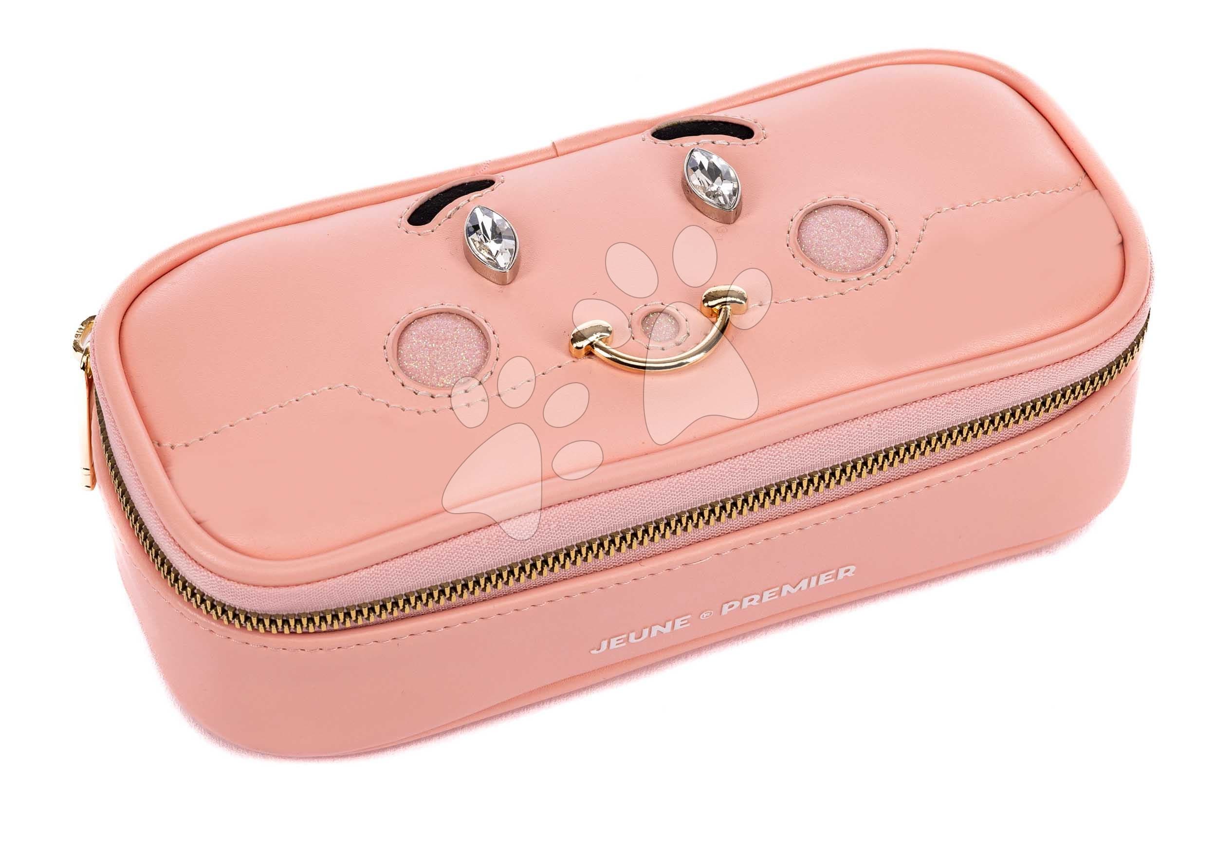 Školský peračník Pencil Box BFF Pink Jeune Premier ergonomický luxusné prevedenie 22*7 cm