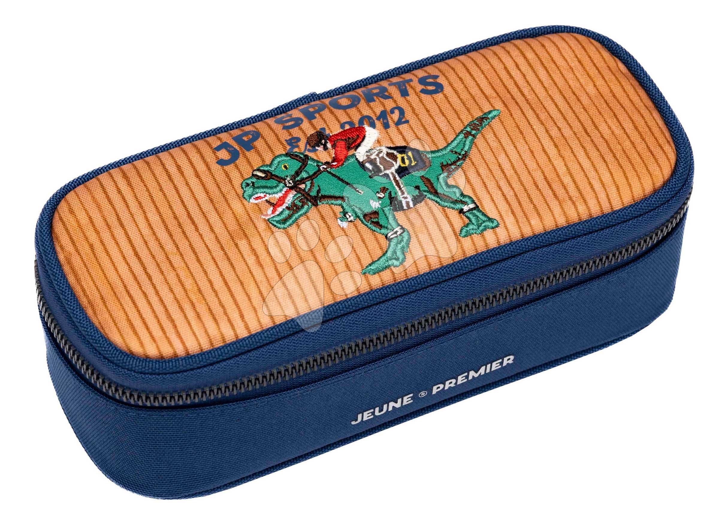 Školský peračník Pencil Box Polo Dino Jeune Premier ergonomický luxusné prevedenie 22*7 cm 1