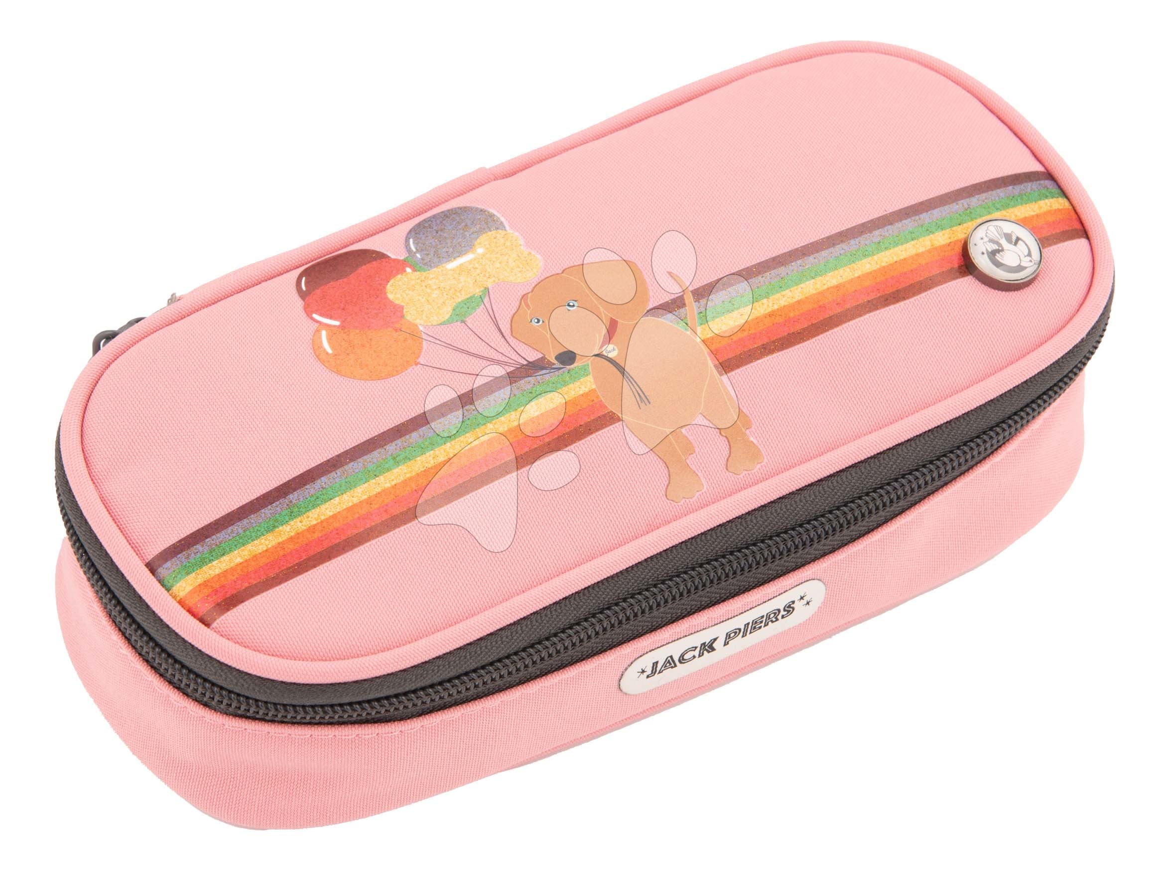 Školský peračník Pencil Case Dog Jack Piers ergonomický luxusné prevedenie od 2 rokov 21*4*9 cm 1