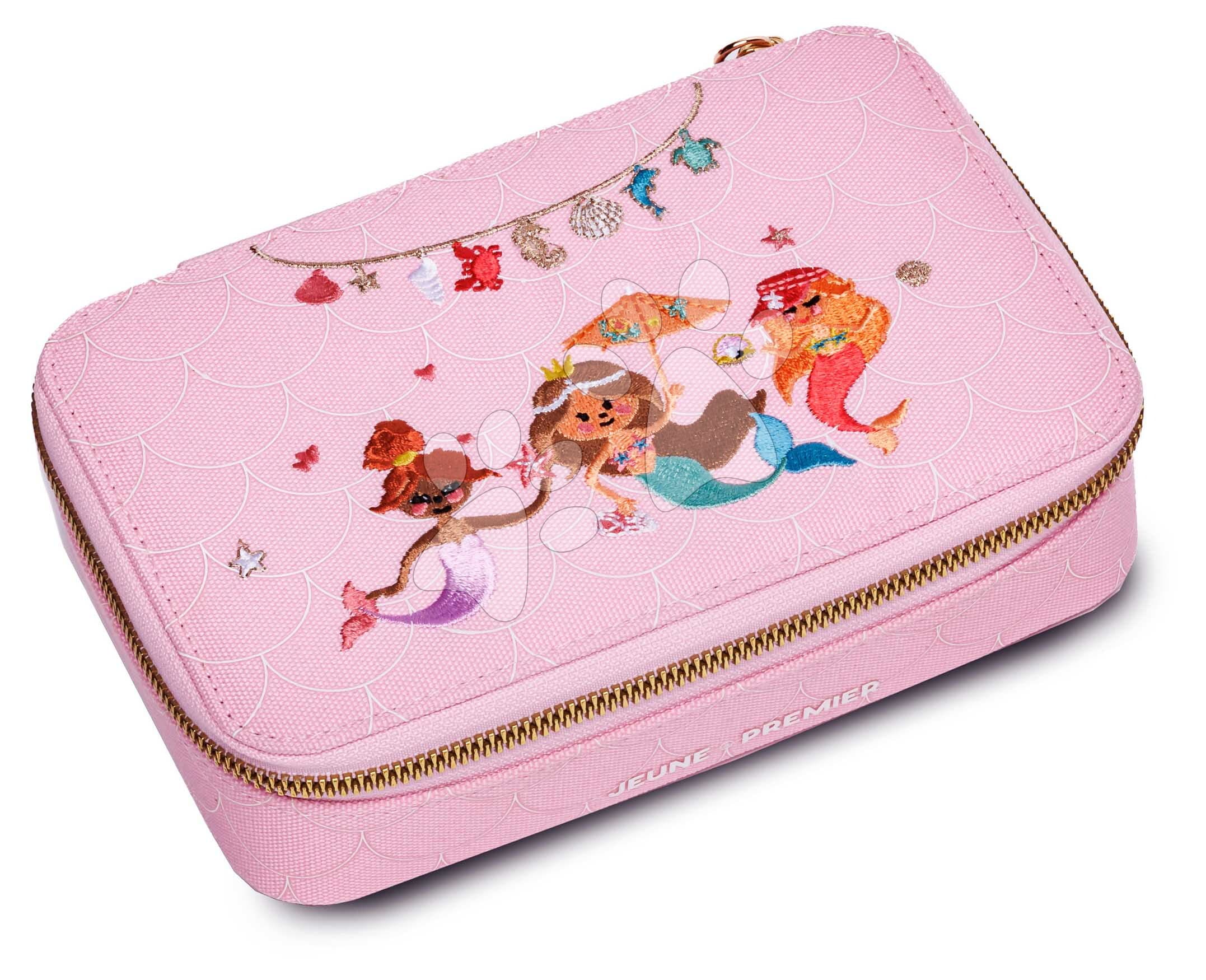 Školský peračník Pencil Box Filled Mermaids Jeune Premier ergonomický luxusné prevedenie 20*7 cm 1