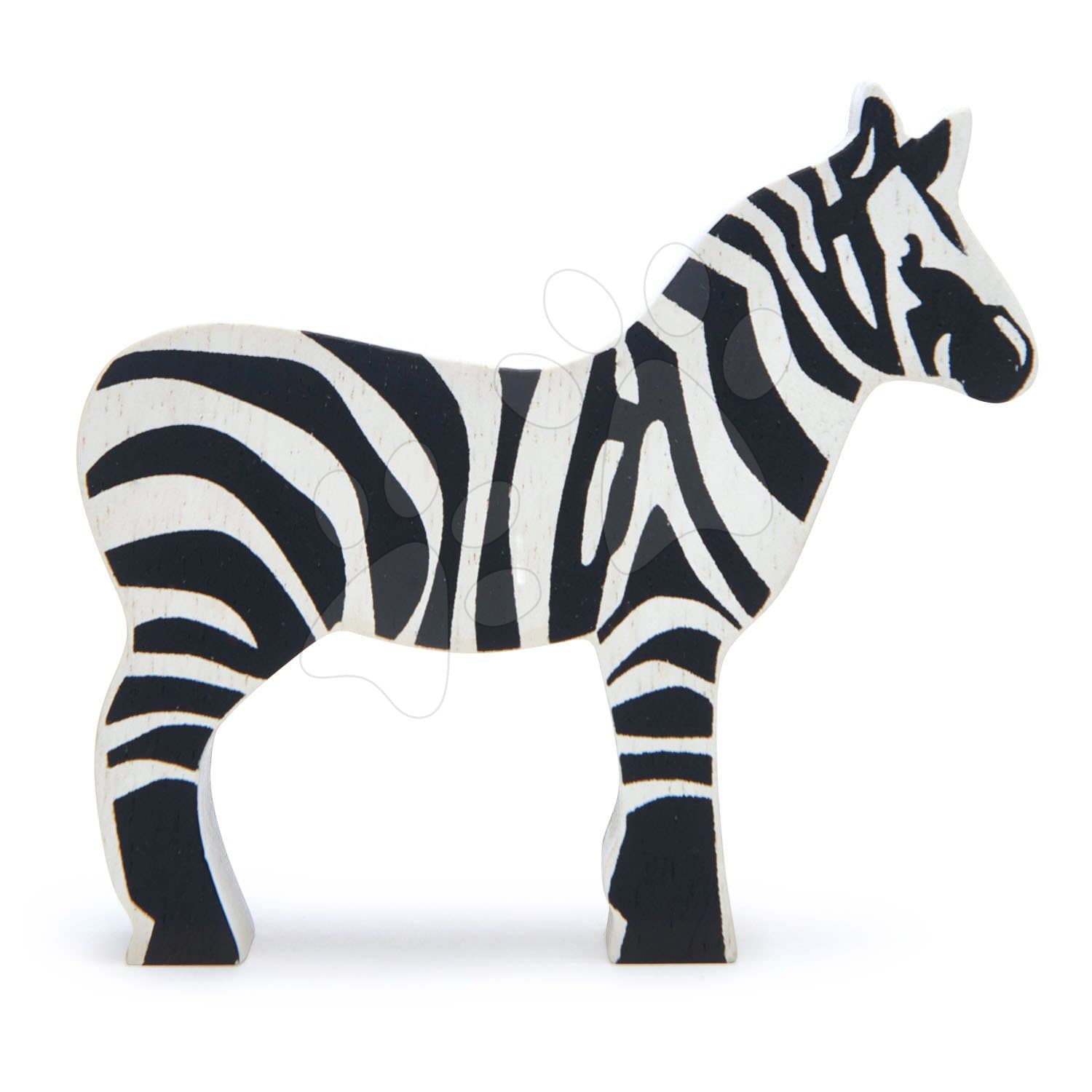 Drevená zebra Tender Leaf Toys stojaca 1