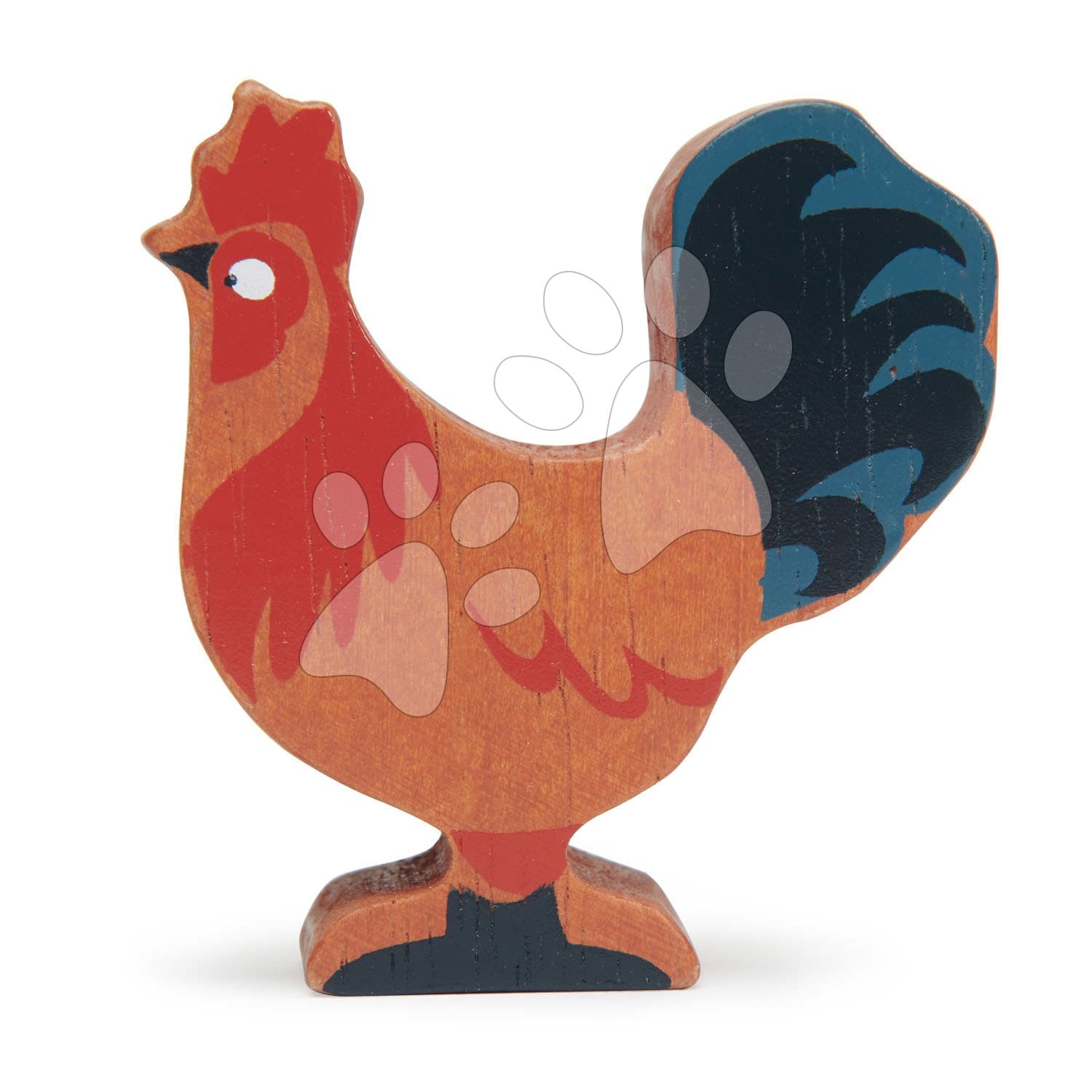 Drevený kohút Rooster Tender Leaf Toys 1