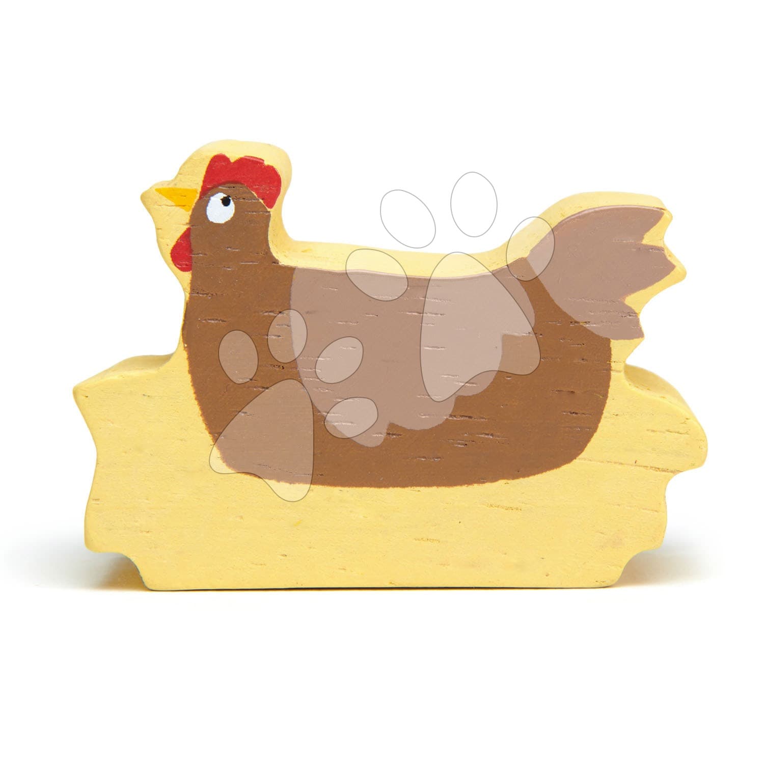 Drevená sliepka Chicken Tender Leaf Toys 1