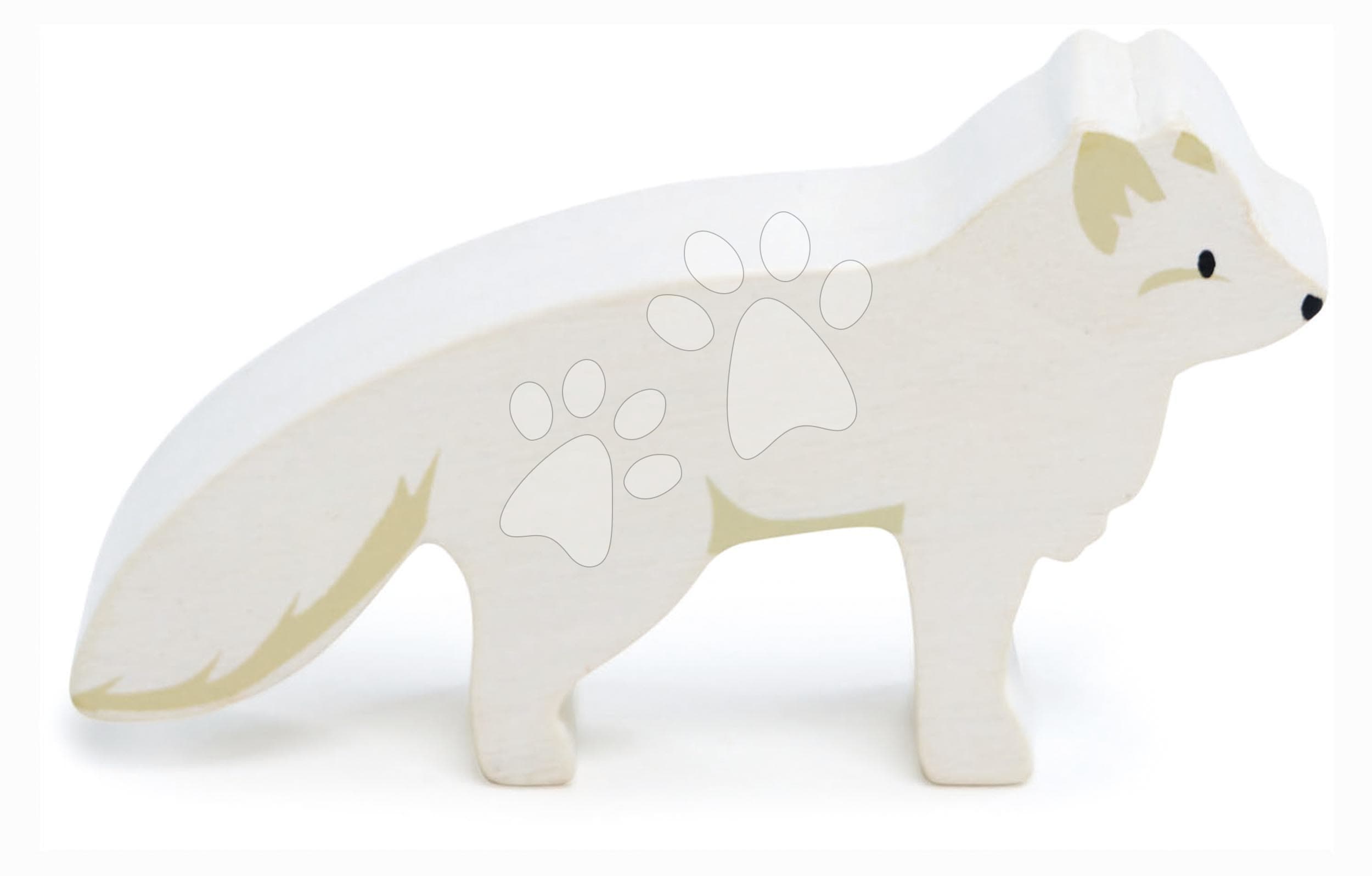 Drevená polárna líška Tender Leaf Toys od 3 rokov 1