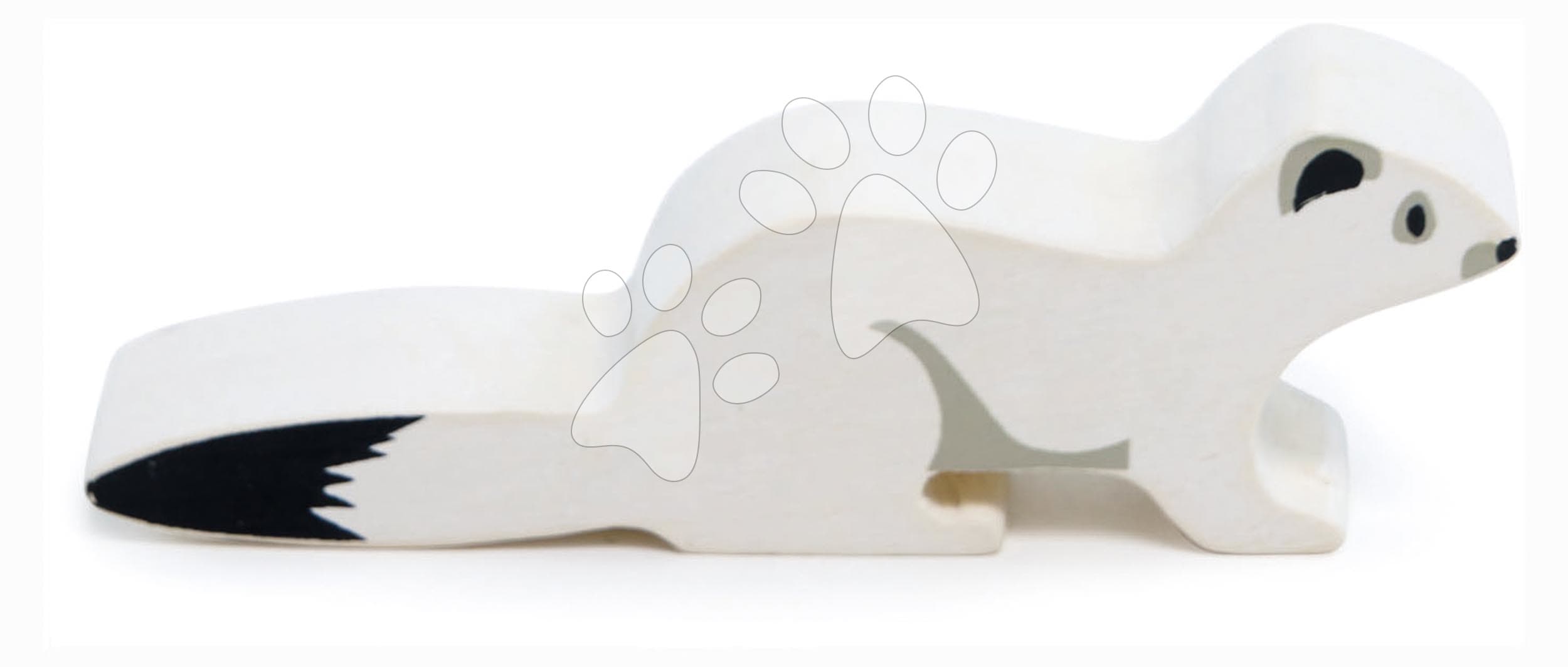 Drevený polárny hranostaj Tender Leaf Toys 1
