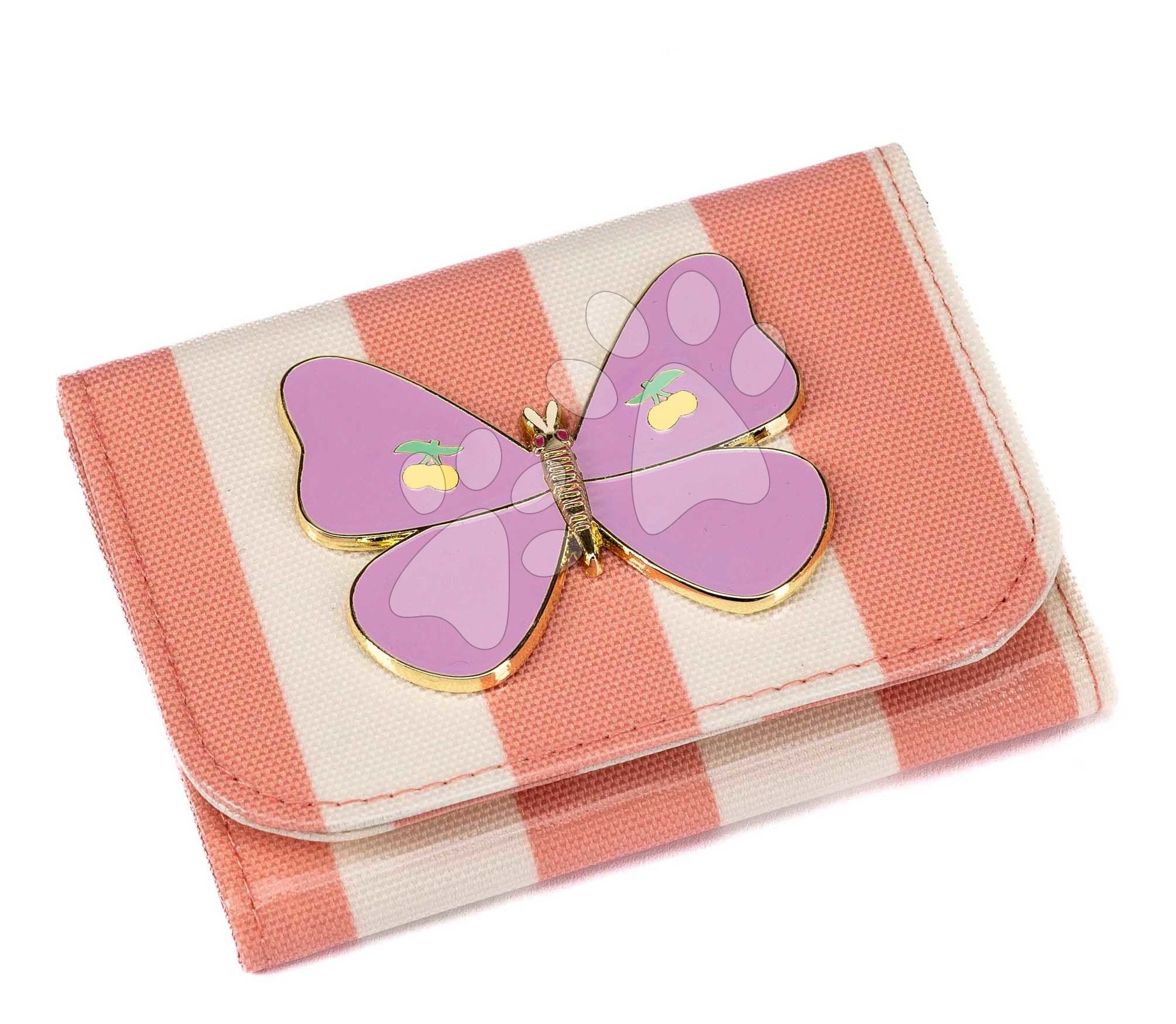 Peňaženka Wallet Butterfly Stripe Jeune Premier luxusné prevedenie 11*15 cm