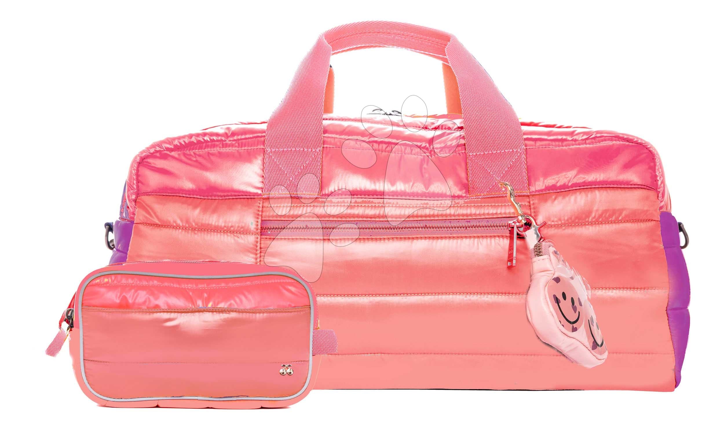 Cestovná taška Caroline Weekend Bag Puffer Pink Jeune Premier ergonomická luxusné prevedenie 50*25 cm 1