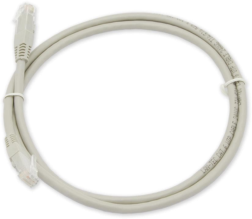 PC-901 C6A UTP/1M - sivá - prepojovací (patch) kábel 1