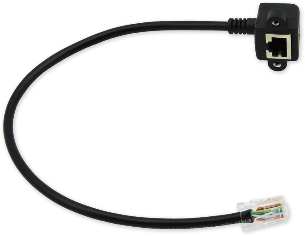 RX-RJ45EC33 - Patch kábel RJ45-keystone, UTP, 0,33 m 1