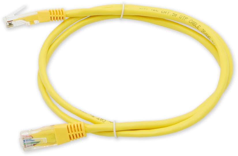 PC-202 C5E UTP/2M - žltá - prepojovací (patch) kábel 1