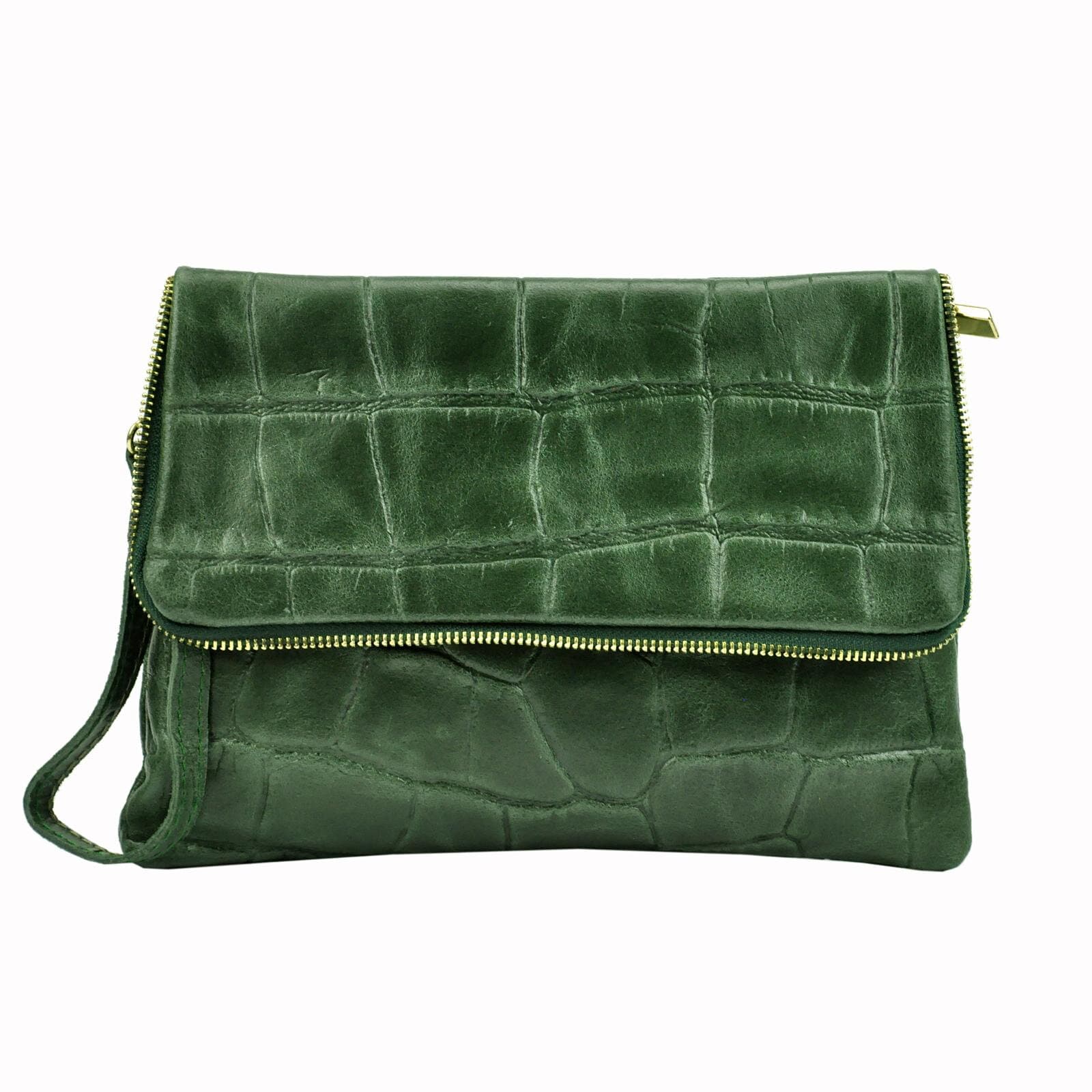 Kožená crossbody kabelka Patrizia Piu 418-073-01 COCO Green