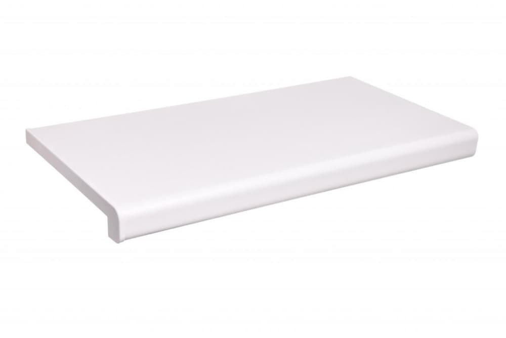 Vnútorné drevotrieskové parapety nos 40 mm Biela 0126 1