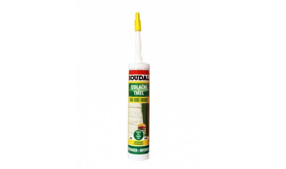 Izolační tmel SOUDAL (interiér / exteriér) Hnedá farba 1