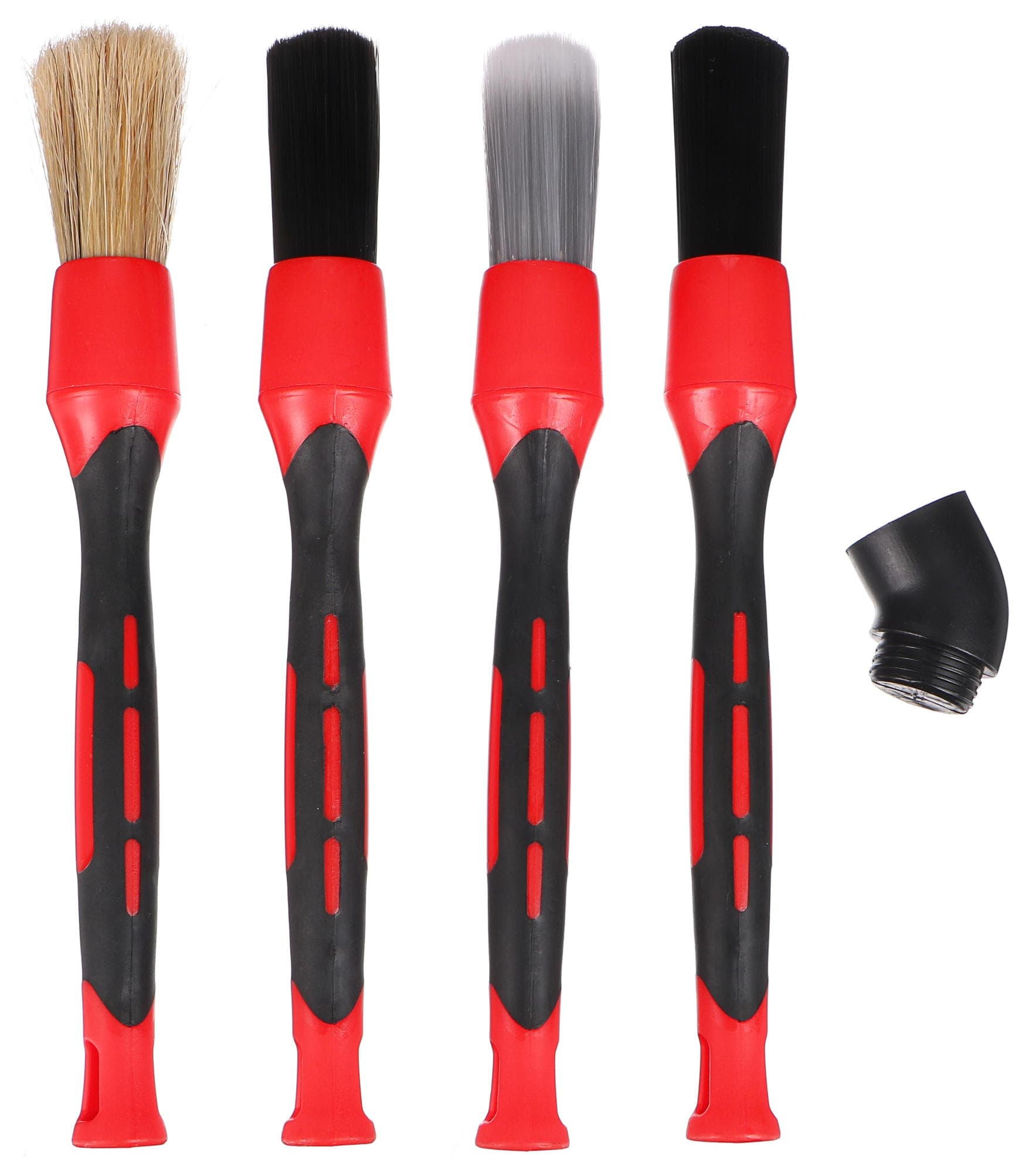 Sada precíznych štetcov s vymeniteľnými nástavcami na čistenie auta CAR DETAILING BRUSH 4 1