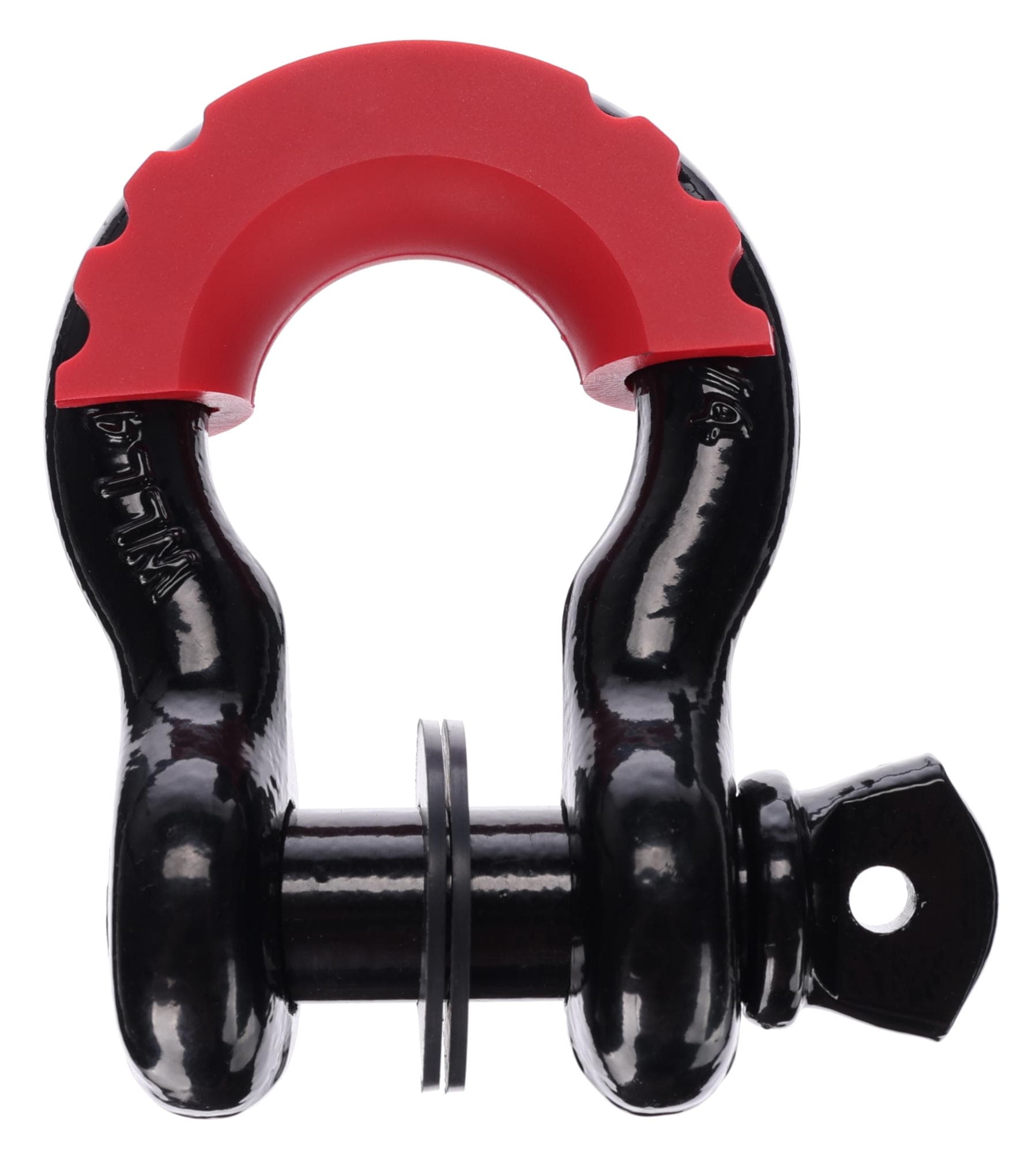 Offroadový tŕmen s gumeným chráničom CAR SHACKLE 1, nosnosť 4,75 t 1