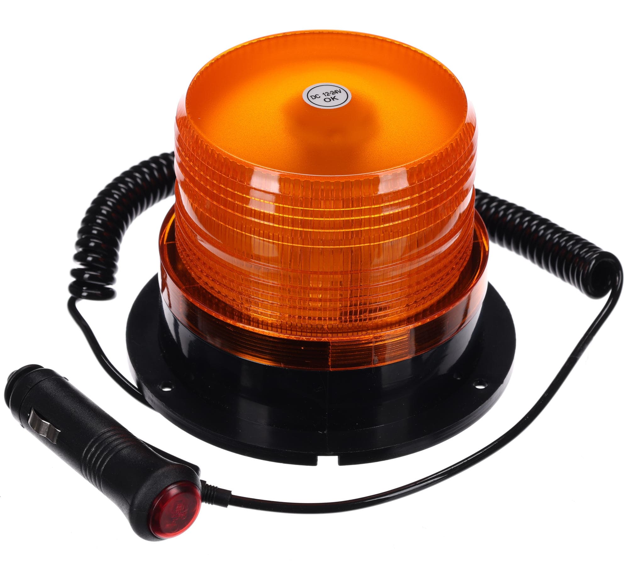 Výstražné svetlo na auto s magnetom CAR BEACON 1, LED, žlté 1