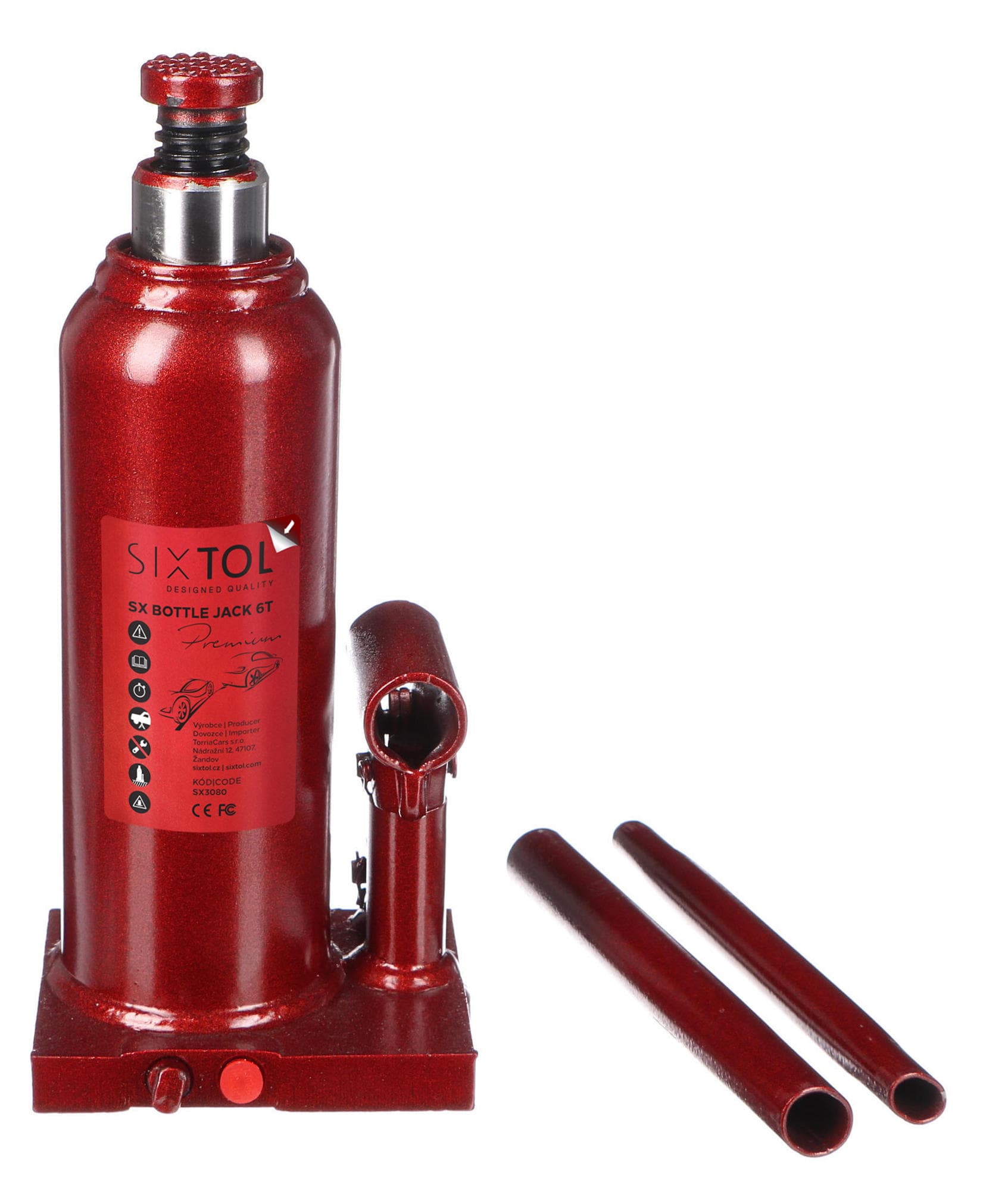 Hydraulický zdvihák panenka SX BOTTLE JACK PREMIUM 6T 1