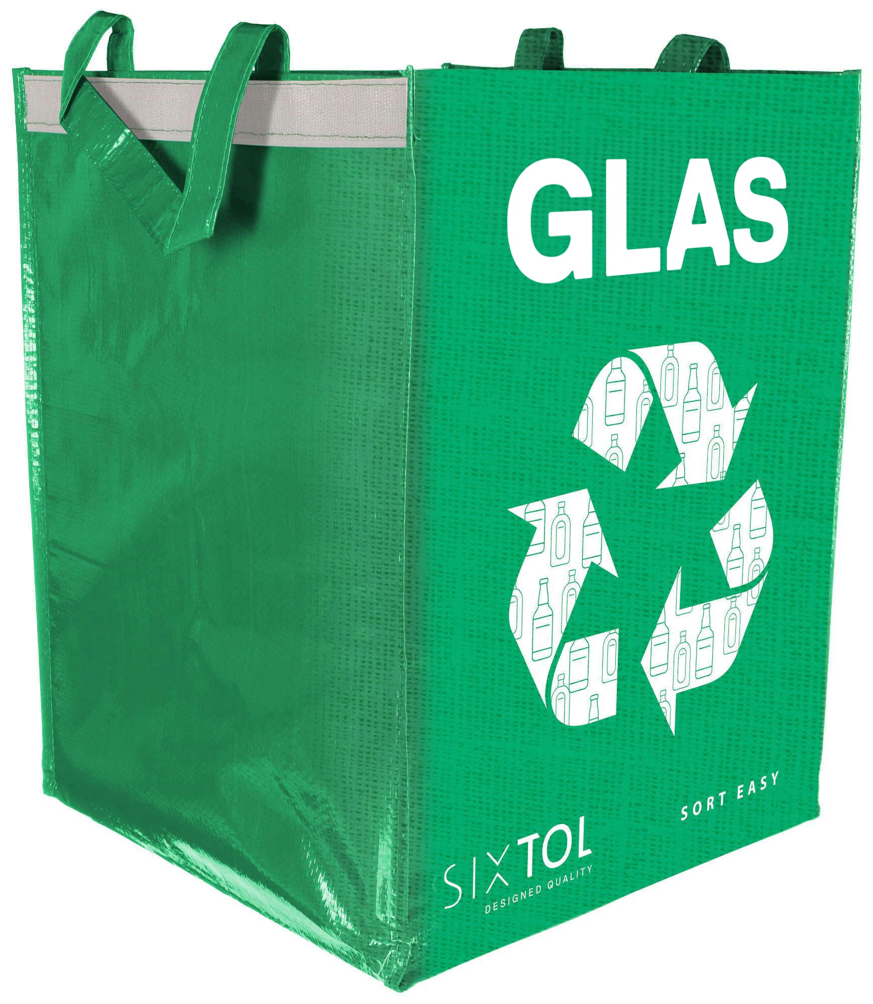 Taška na triedený odpad SORT EASY GLAS DE, 30x30x40 cm, 36 l 1