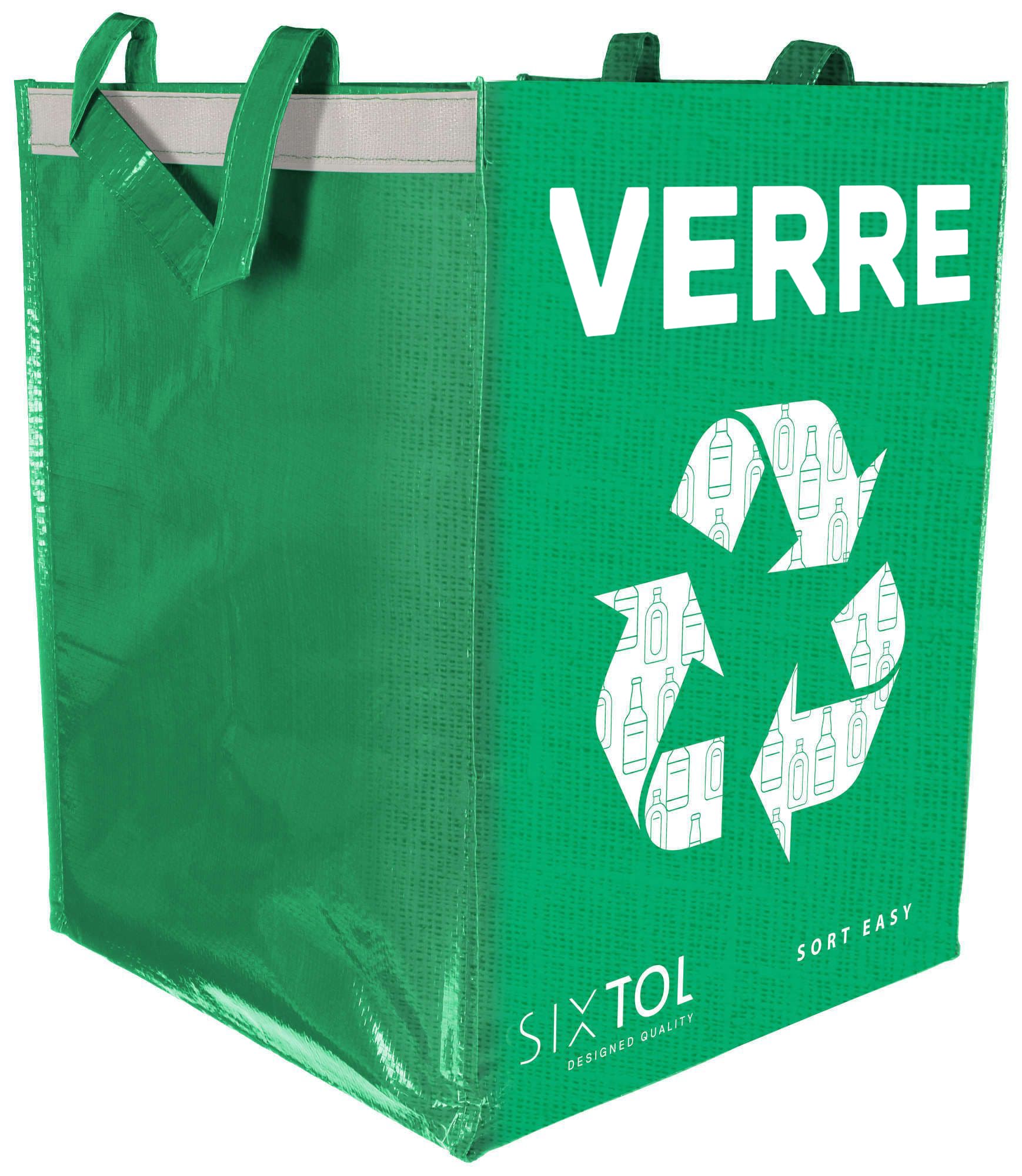 Taška na triedený odpad SORT EASY VERRE FR, 30 x 30 x 40 cm, 36 l 1