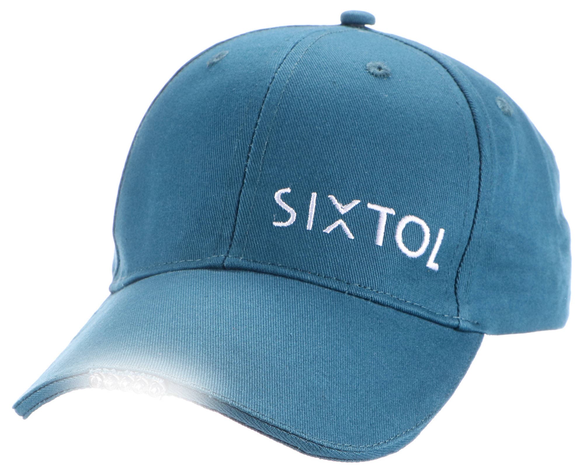 Šiltovka s LED svetlom B-CAP 25lm, dobíjacia, USB, univerzálna veľkosť, modrá 1