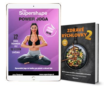 PRE POHODOV� �ENU a pevn� telo - Online program na dom�ce cvi�enie POWER JOGA + kniha ZDRAV� R�CHLOVKY 2