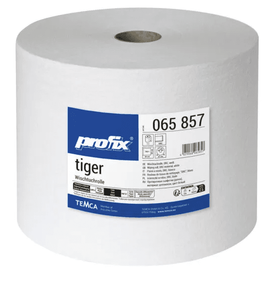 Papírové utěrky v roli Temca Profix Tiger T065857, 1-vrstvé, 34x29,5 cm EGT065857 1