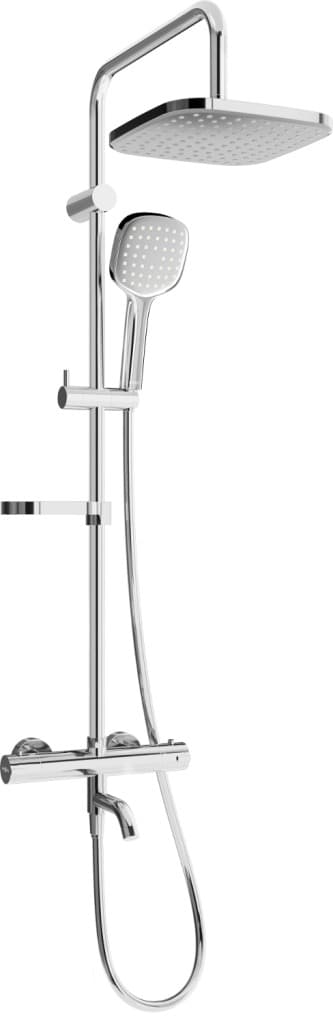 MEXEN/S - KX33 vaňový stĺp s termostatickou batériou, chróm 779003391-00 1